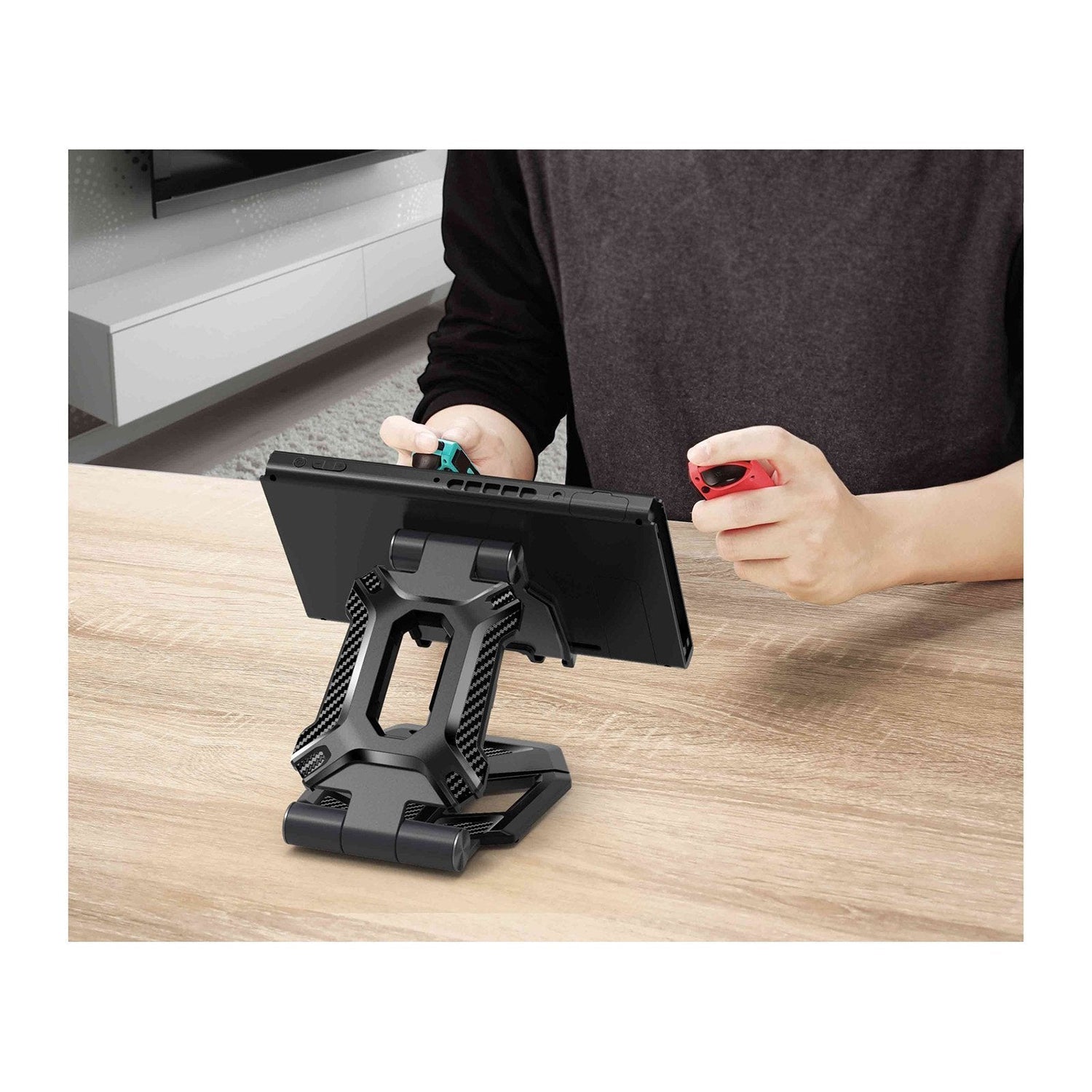 Supcase Heavy Duty Adjustable Desk Stand Holder for Phone Tablet Nintendo Switch Aluminium Foldable Mount Dock Default Supcase 