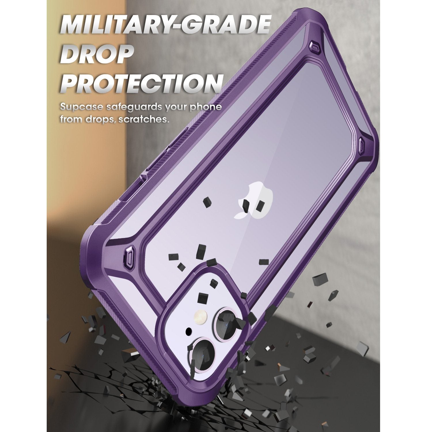 Supcase Unicorn Beetle Exo Premium Hybrid Protective Clear Bumper Case for iPhone 12 mini 5.4"(2020),