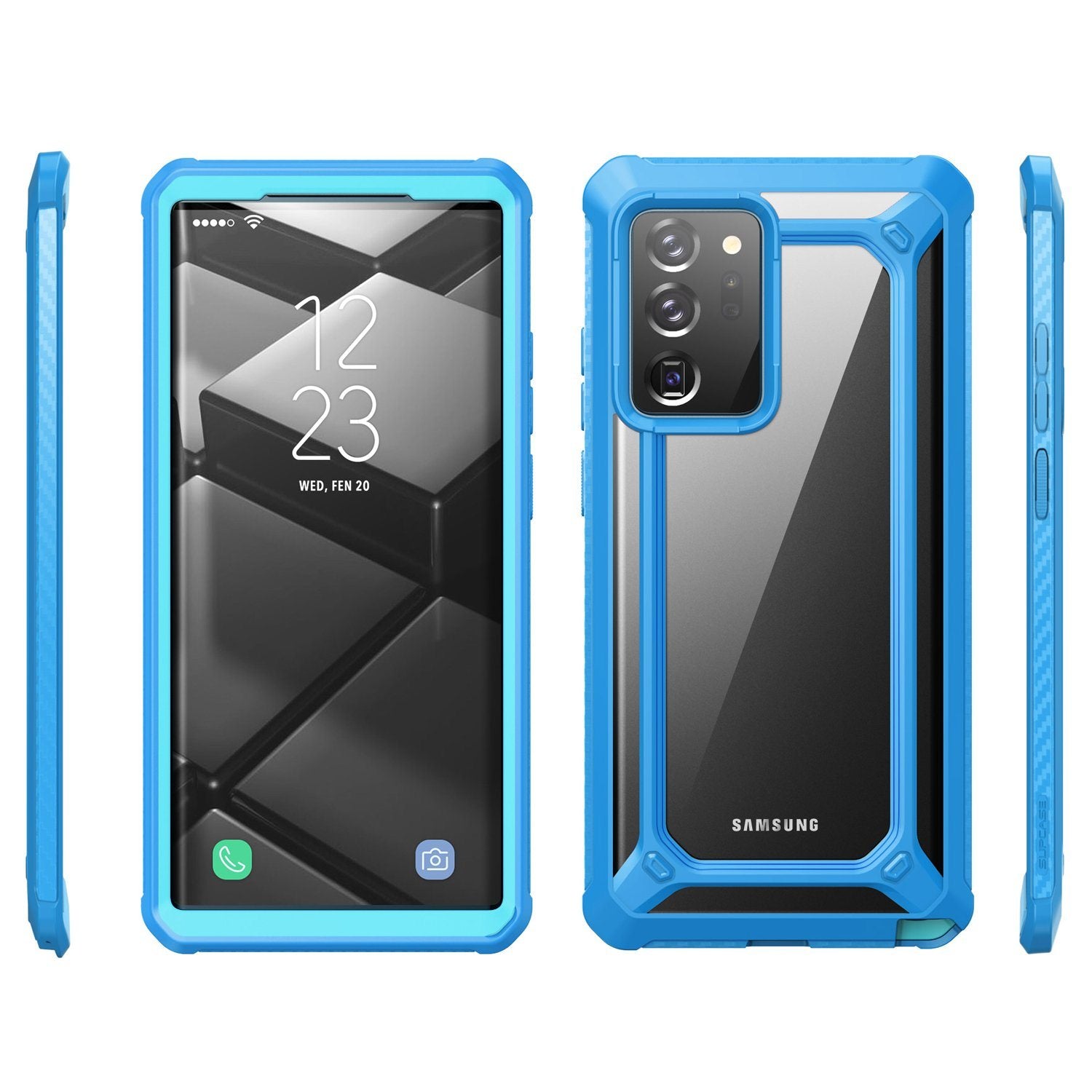 Supcase UB Exo Series for Samsung Galaxy Note 20 Ultra(Without Screen Protector), Blue Default supcase 