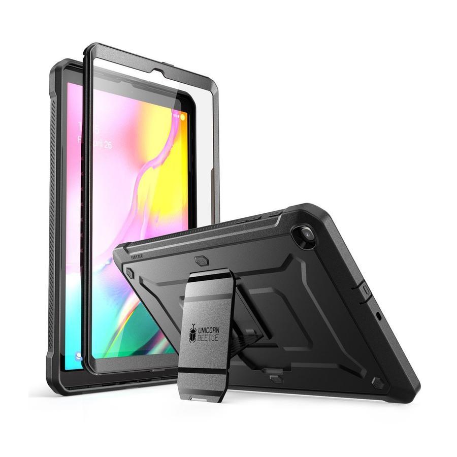 Supcase UB Pro Series Full-Body Rugged Case with Kickstand for Samsung Galaxy Tab A 10.1(2019), Black Samsung Galaxy Tab Case Supcase Black 