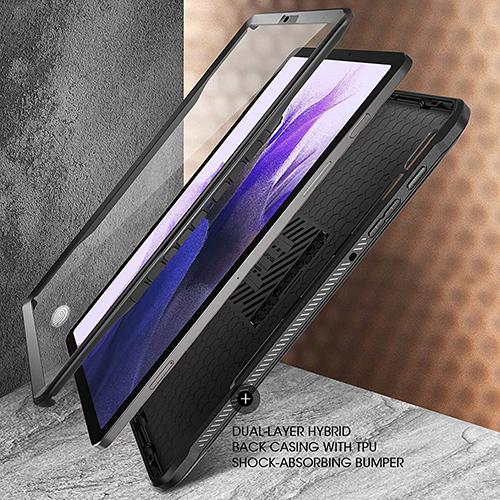 Supcase UB Pro Series Full-Body Rugged Case with Kickstand for Samsung Galaxy Tab S7 FE 12.4" (2021), Black Samsung Galaxy Tab Case Supcase 