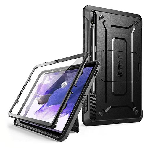 Supcase UB Pro Series Full-Body Rugged Case with Kickstand for Samsung Galaxy Tab S7 FE 12.4" (2021), Black Samsung Galaxy Tab Case Supcase 