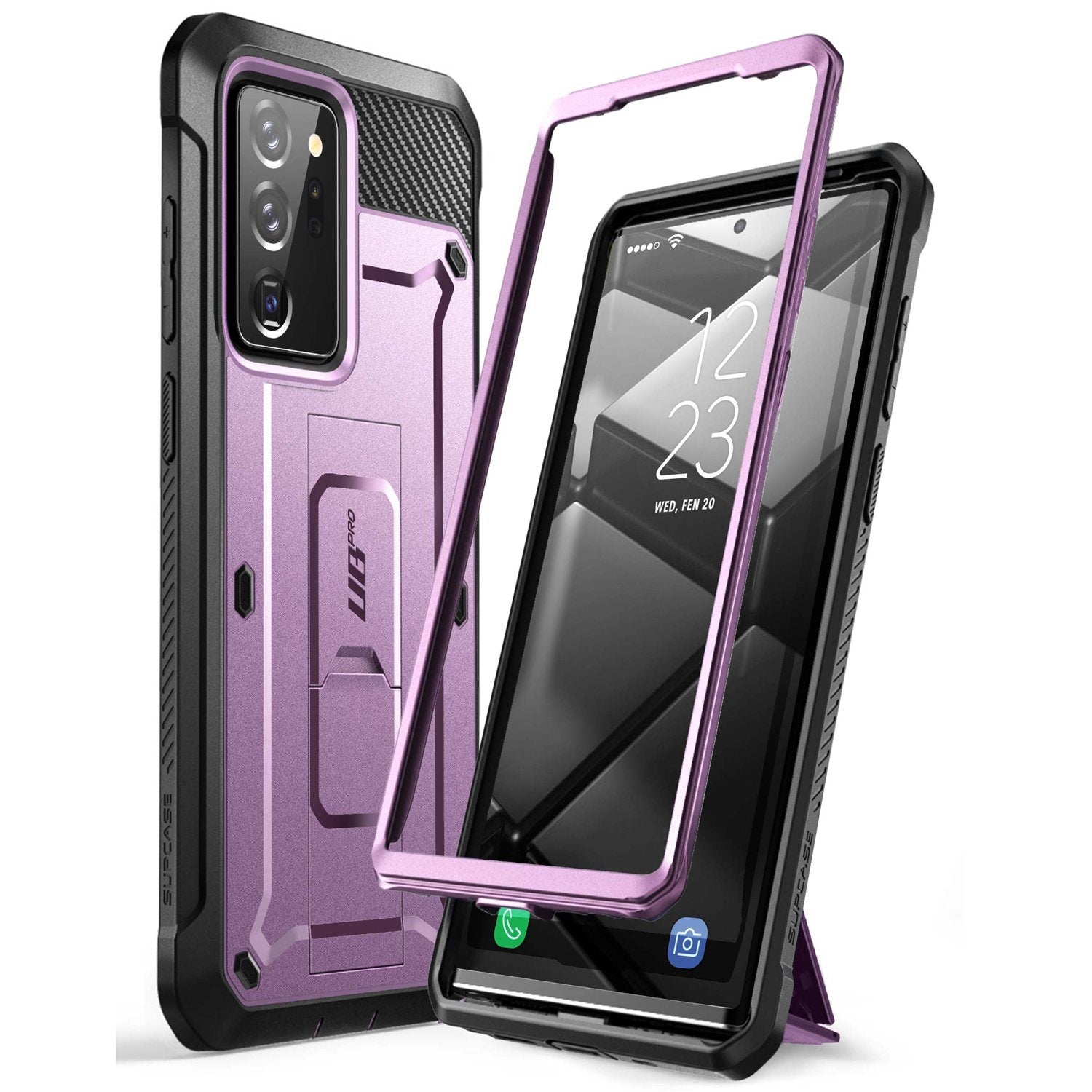 Supcase UB Pro Series Full-Body Rugged Holster Case for Samsung Galaxy Note 20 Ultra(Without Screen Protector), Violte Default supcase 