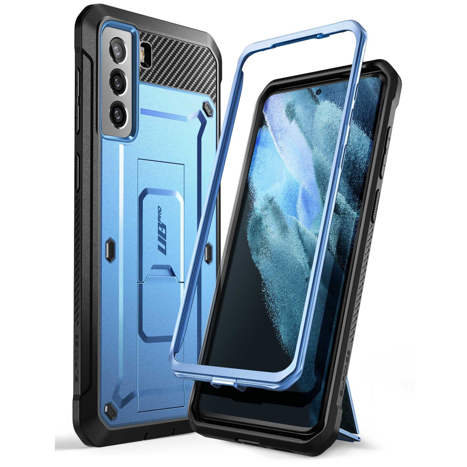 Supcase Unicorn Beetle Pro Series Full-Body Rugged Holster Case for Samsung Galaxy S21+(without built-in Screen Protector)