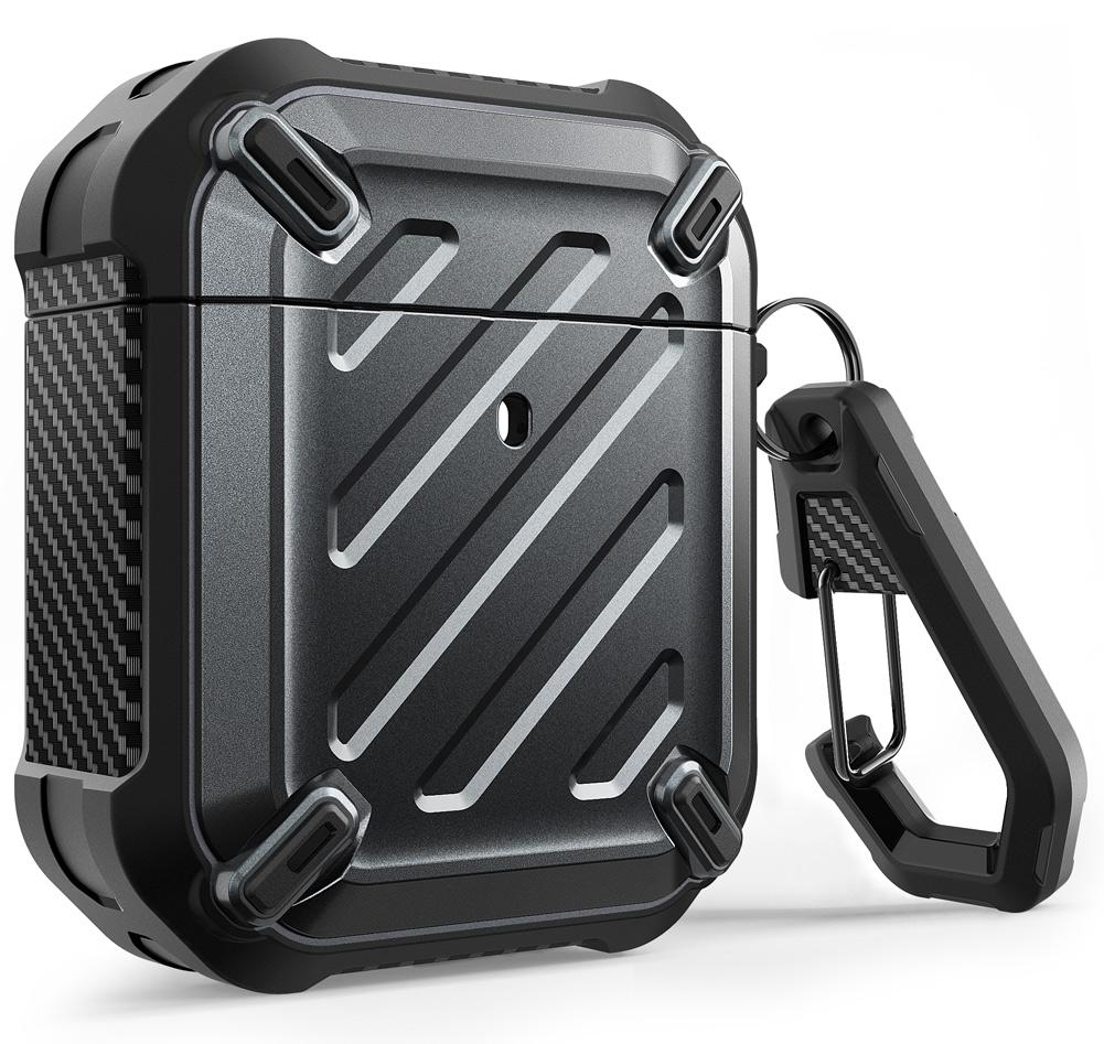 Supcase UB Pro Series Full-Body Rugged Protective Case for AirPods 1/2, Black AirPods Case Supcase 