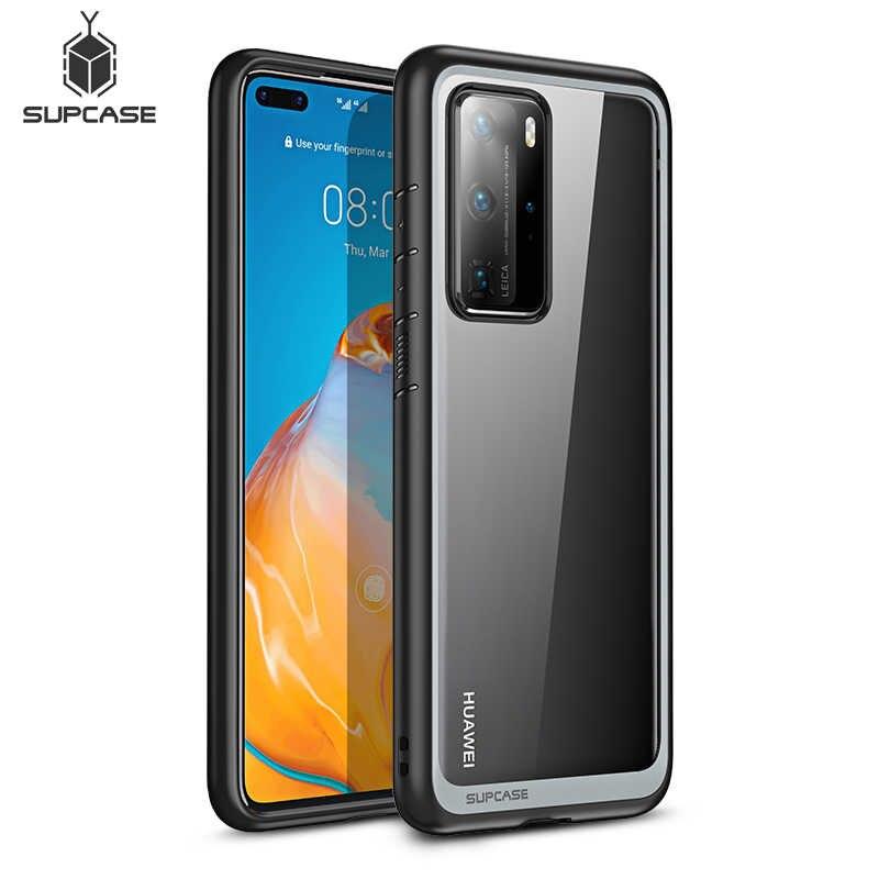 Supcase UB Style Series Hybrid Protective Clear Case for Huawei P40 Pro, Black Huawei Case Supcase Black 