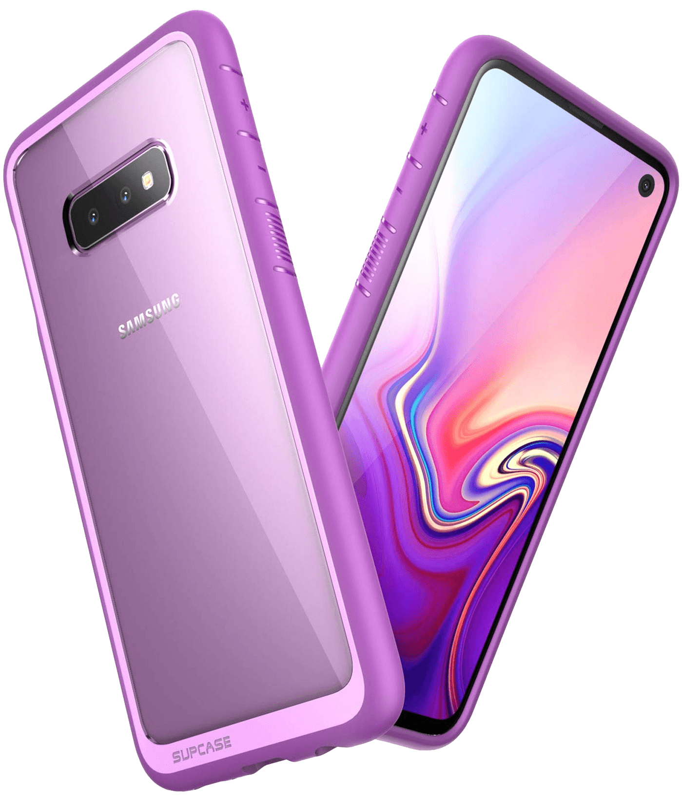Supcase UB Style Series Hybrid Protective Clear Case for Samsung Galaxy S10e, Purple Samsung Case Supcase 