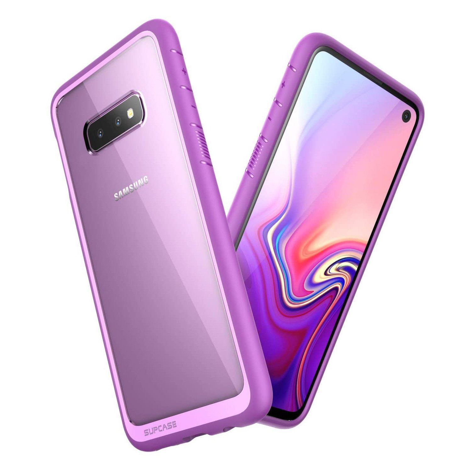 Supcase UB Style Series Hybrid Protective Clear Case for Samsung Galaxy S10e, Purple Samsung Case Supcase Purple 