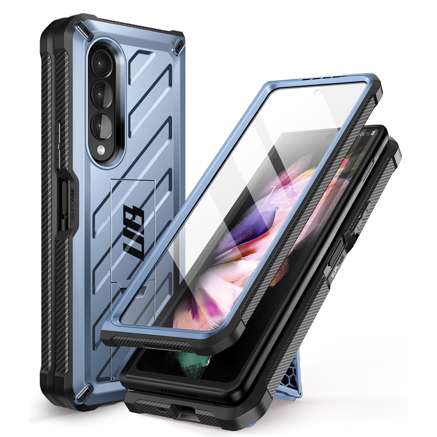 Supcase Unicorn Beetle Case for Galaxy Z Fold 4 5G (2022), Rugged Belt Clip Shockproof Protective Case with Built-in Screen Protector & Kickstand Mobile Phone Cases Supcase 