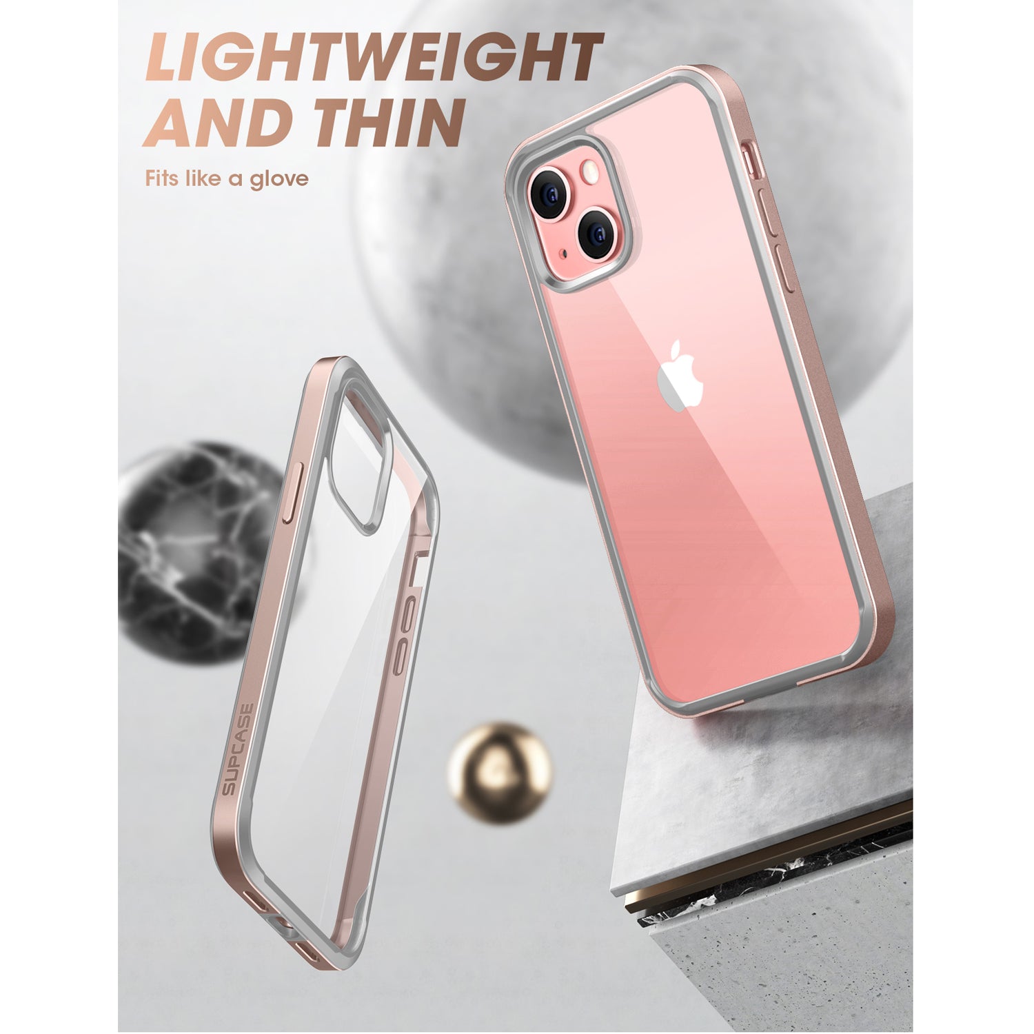 Supcase Unicorn Beetle Edge Series Slim Frame Case with TPU Inner Bumper for iPhone 13 6.1"(2021)(With Build-in Screen Protector) Default Supcase 