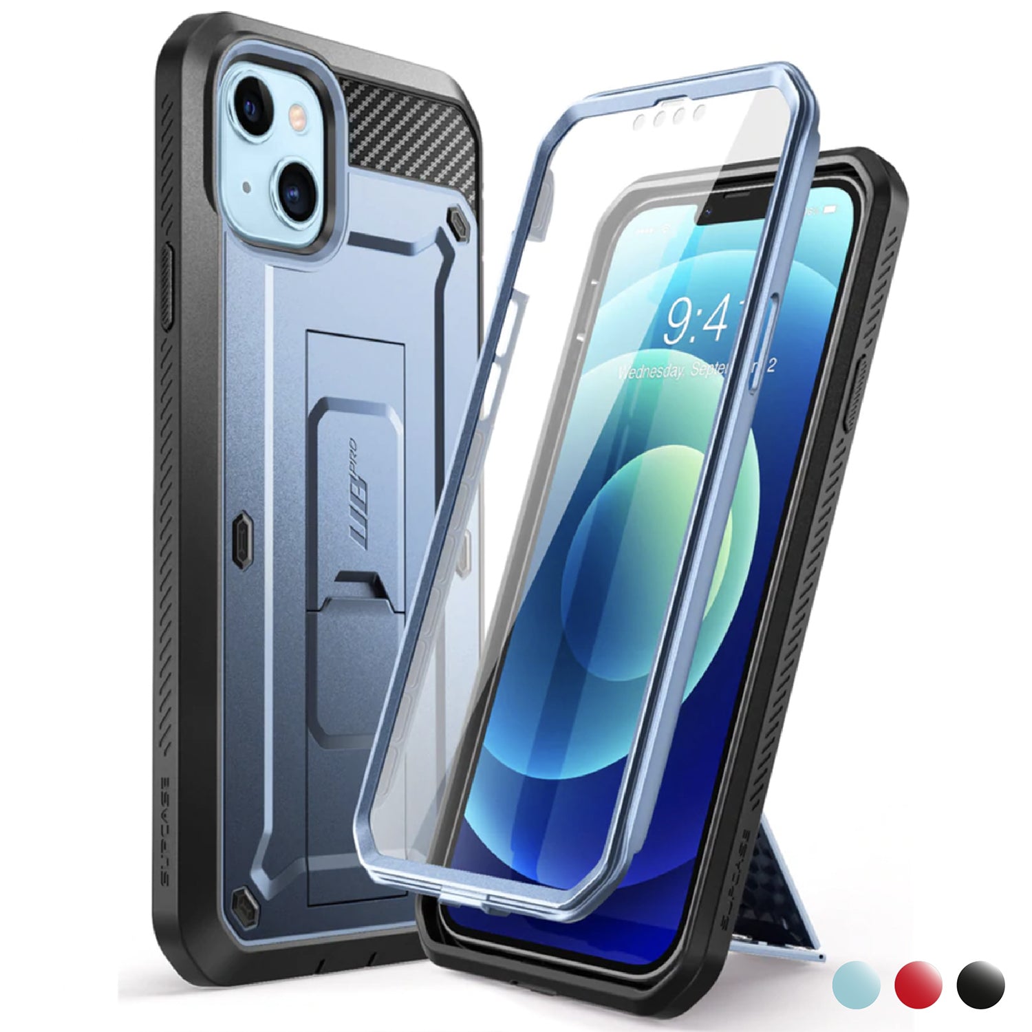 Supcase Unicorn Beetle Pro Series Full-Body Rugged Holster Case for iPhone 13 Series (2021)(With Build-in Screen Protector)