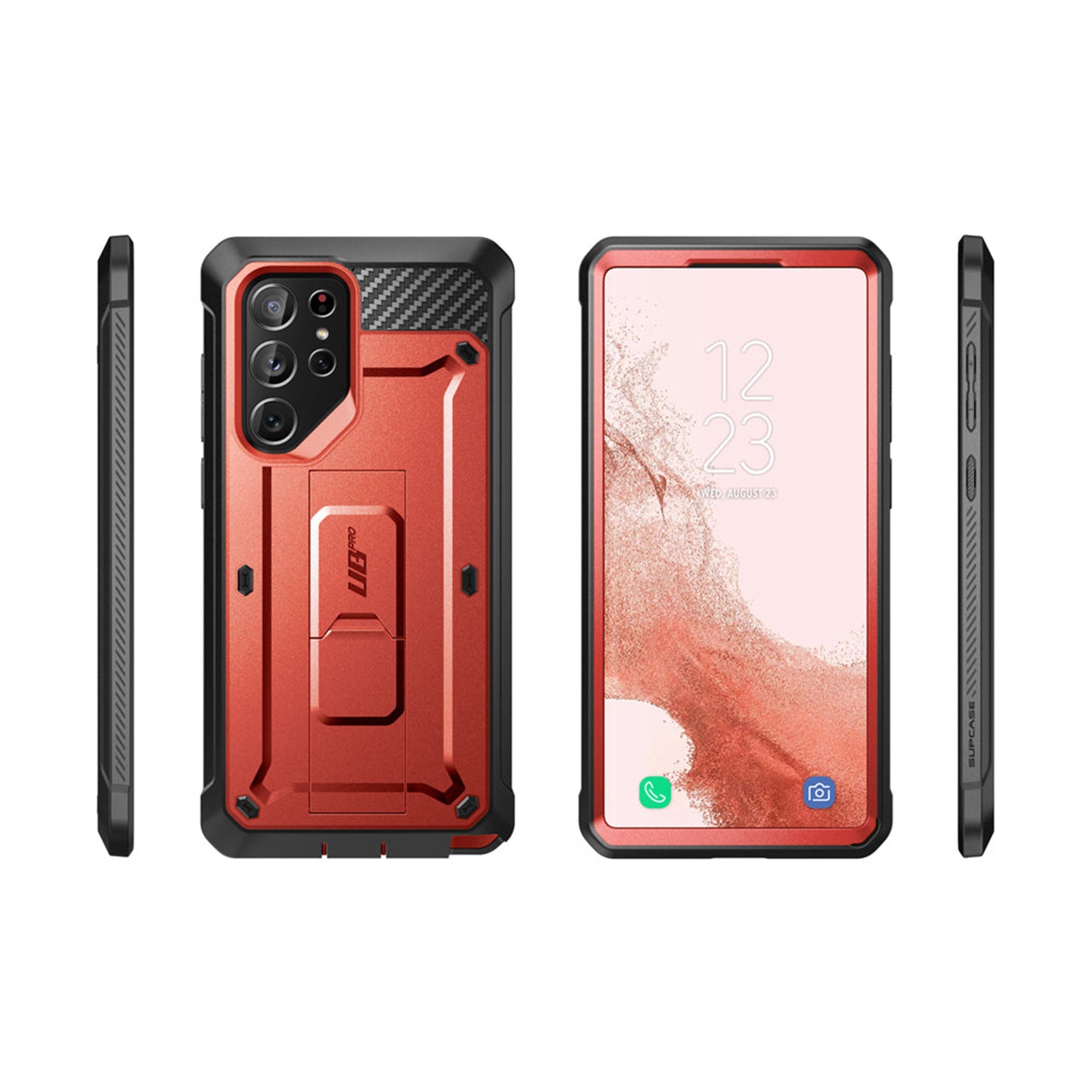 Supcase Unicorn Beetle Pro Series Full-Body Rugged Holster Case for Samsung Galaxy S22 Ultra 5G(without built-in Screen Protector) Default Supcase 