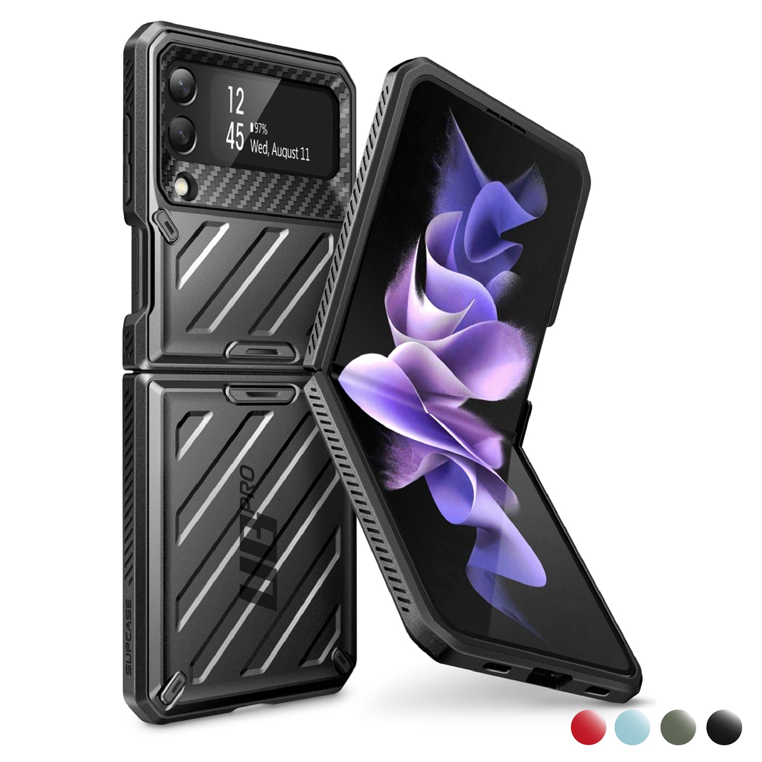 Supcase Unicorn Beetle Pro Series Full-Body Rugged Holster Case for Samsung Galaxy Z Flip 3 5G (2021) (Without Build-in Screen Protector) Default Supcase 