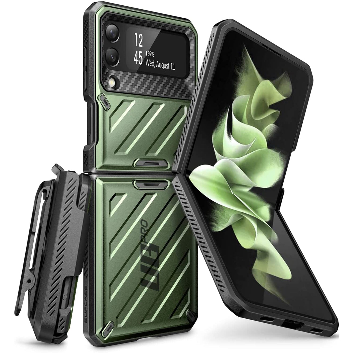 Supcase Unicorn Beetle Pro Series Full-Body Rugged Holster Case for Samsung Galaxy Z Flip 3 5G (2021) (Without Build-in Screen Protector) Default Supcase Guldan 