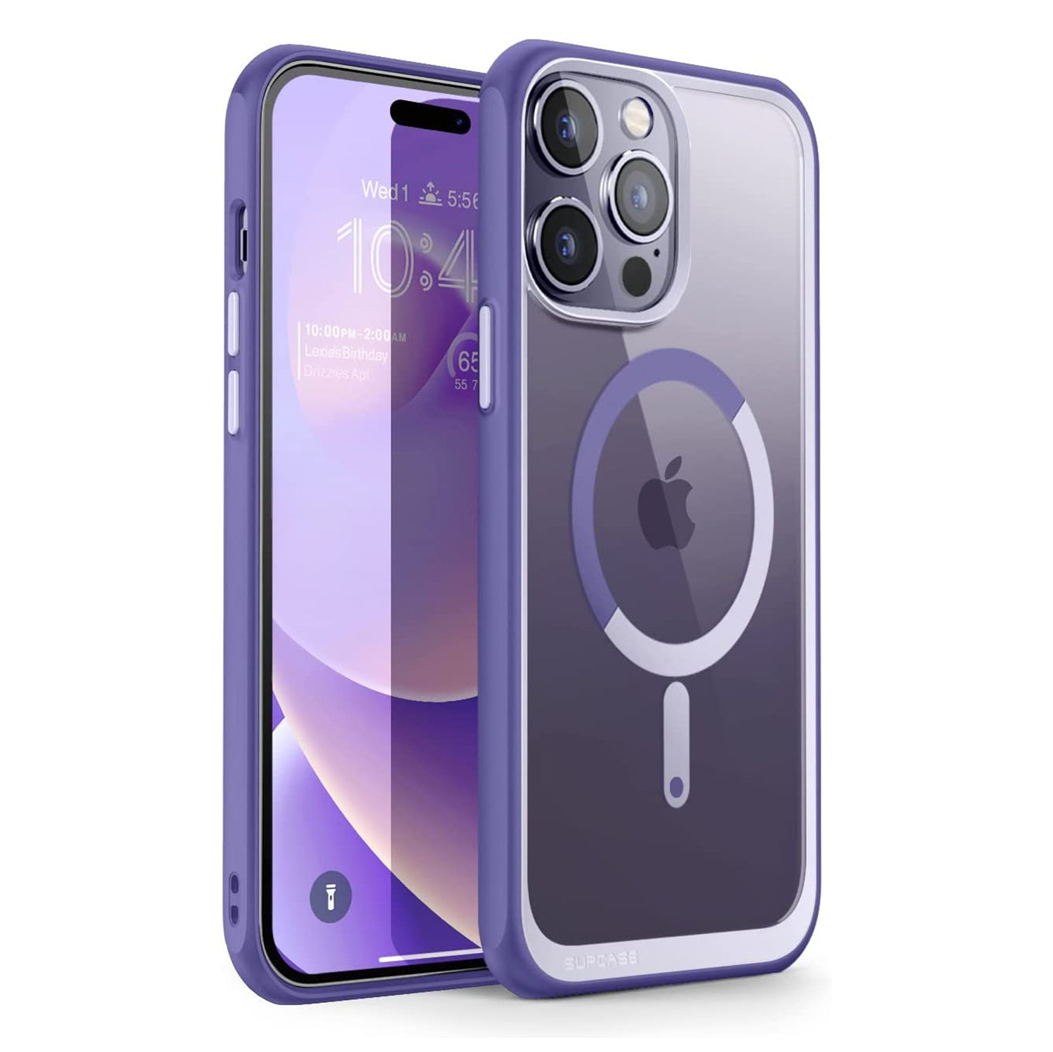 Supcase Unicorn Beetle Style for iPhone 14 Series Compatible with MagSafe Mobile Phone Cases Supcase Mauve iPhone 14 Pro Max 6.7" 