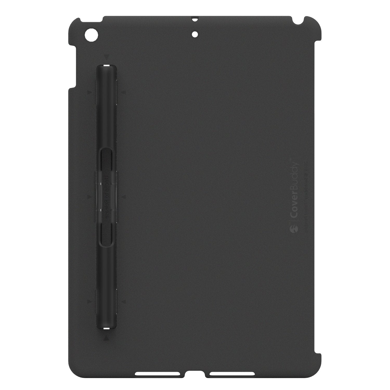 Switcheasy CoverBuddy Case for iPad Pro 10.2 Keyboard Compatible with Pencil Holder, Smoke Default Switcheasy 