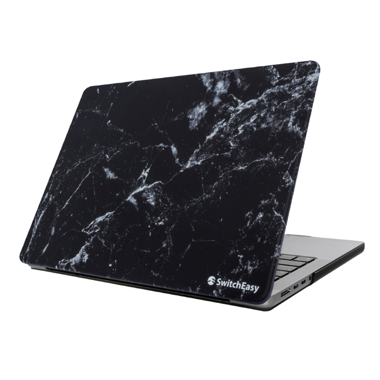 SwitchEasy Marble MacBook Protective Case for MacBook Pro 14"(2021) Default SwitchEasy Black Marble 