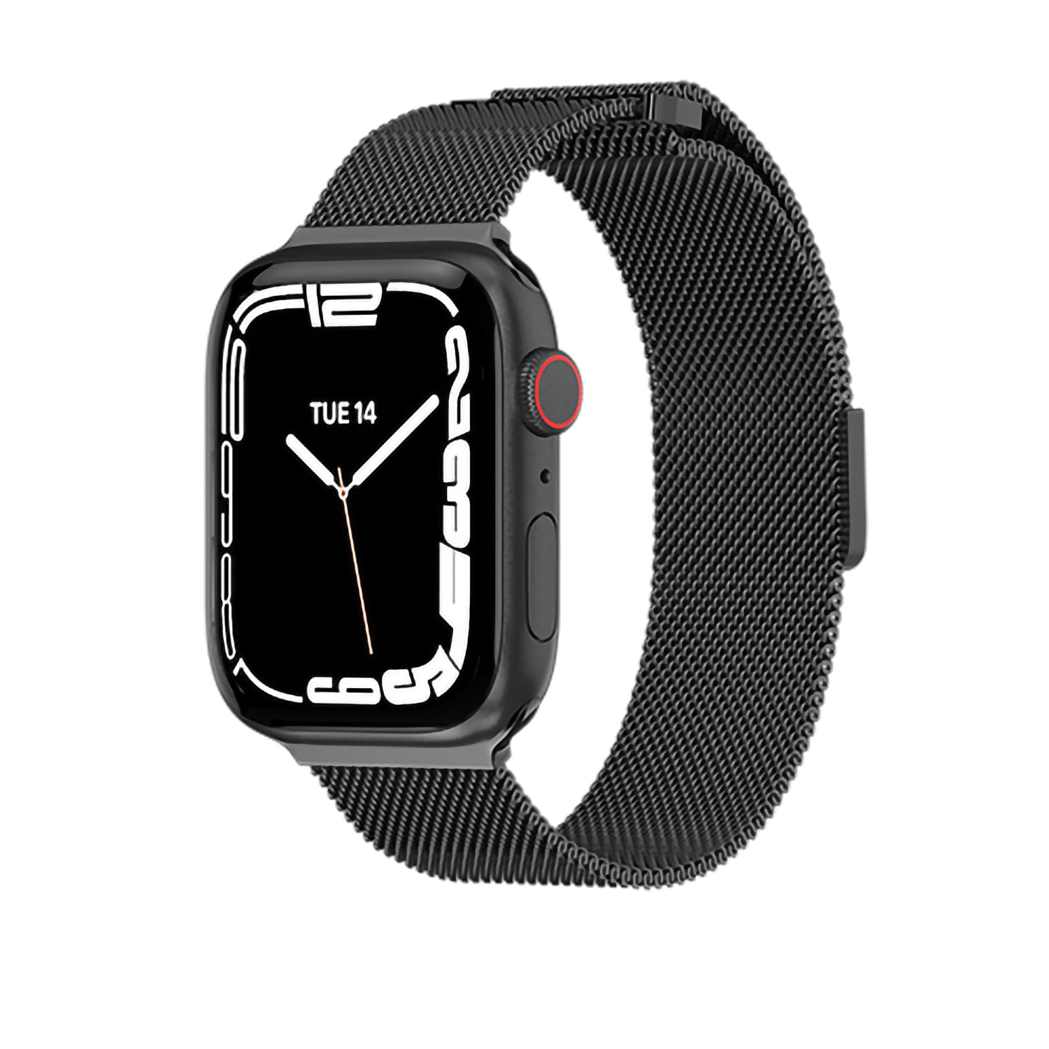 SwitchEasy Mesh Stainless Steel Watch Loop V2 for Apple Watch 38mm/40mm/41mm & 42mm/44mm/45mm SwitchEasy Black 38mm/40mm/41mm 