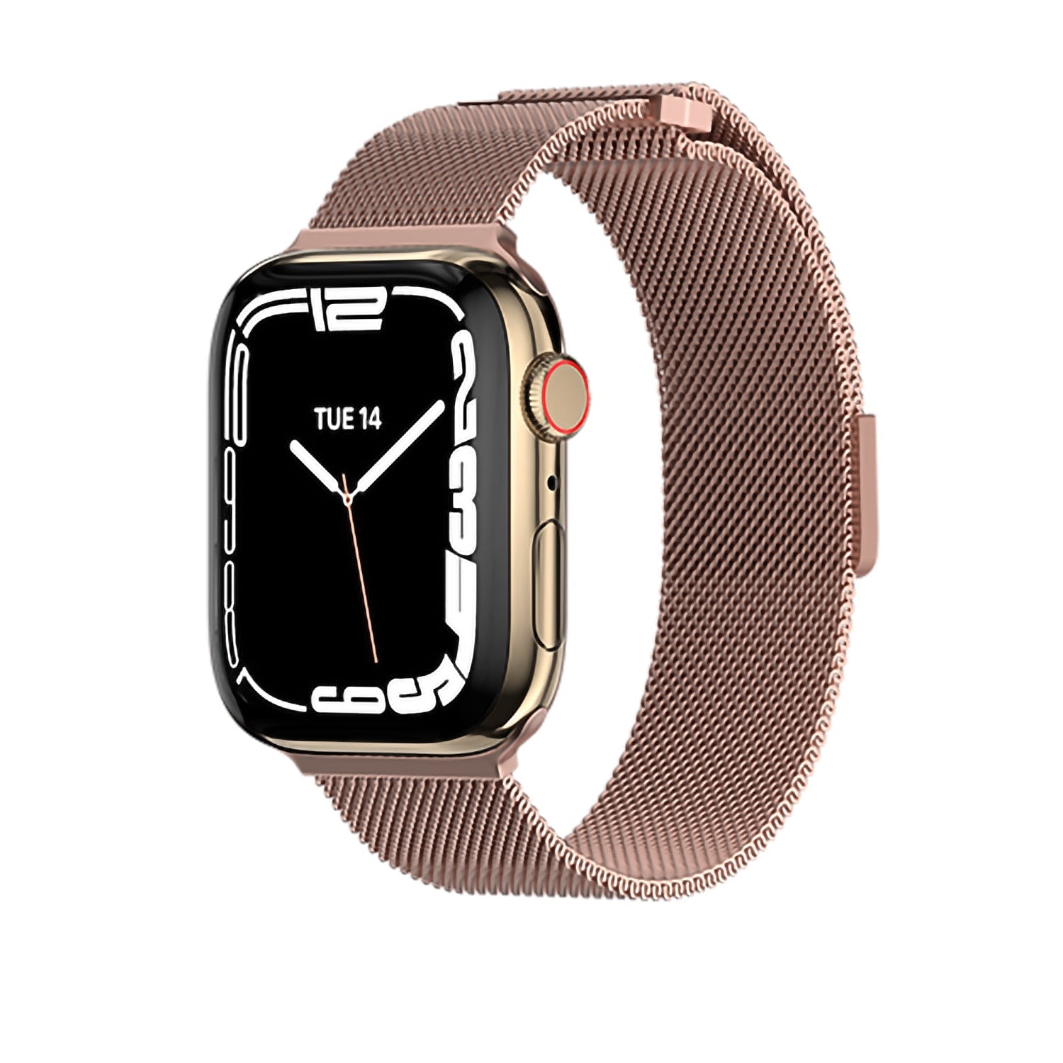 SwitchEasy Mesh Stainless Steel Watch Loop V2 for Apple Watch 38mm/40mm/41mm & 42mm/44mm/45mm SwitchEasy Rose Gold 38mm/40mm/41mm 