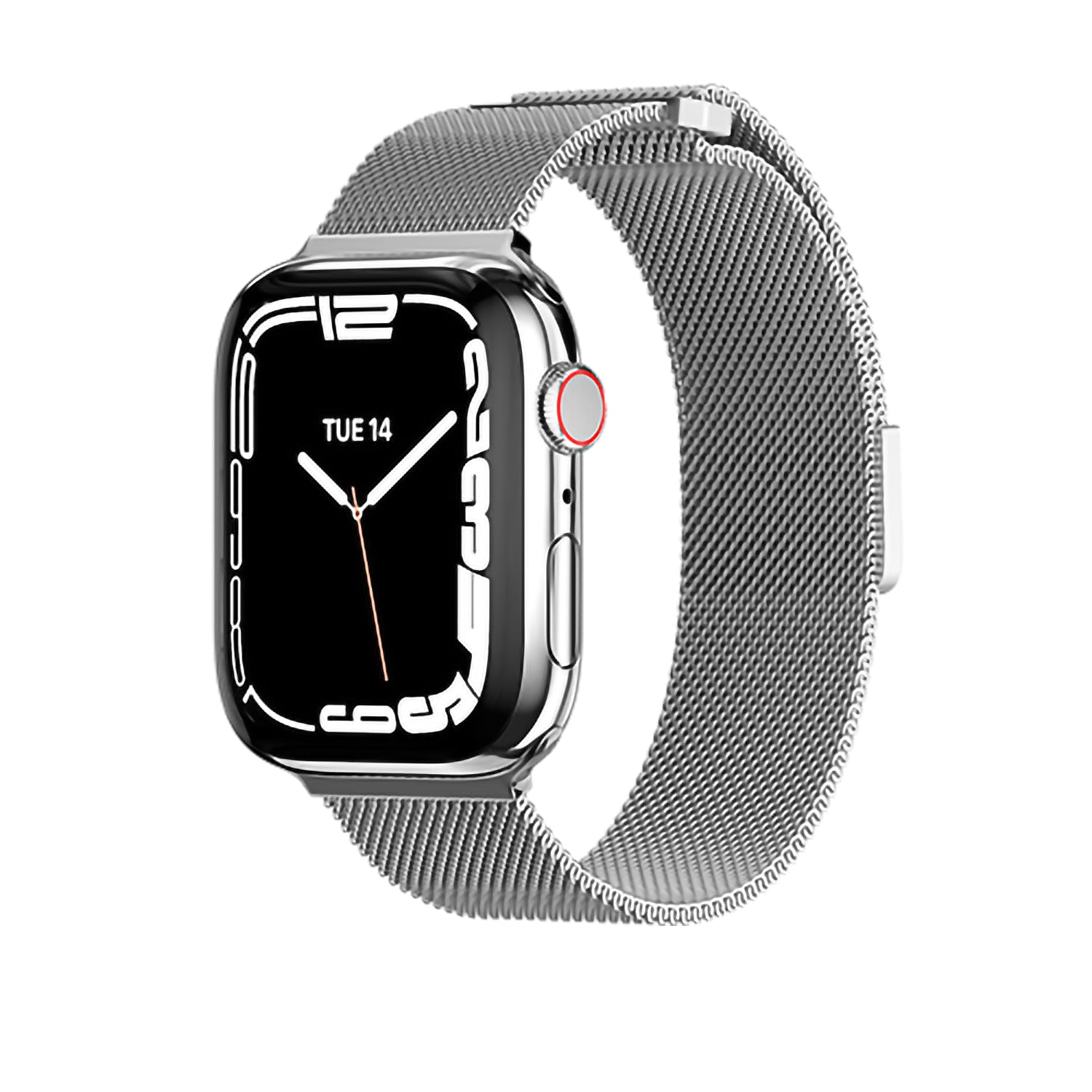 SwitchEasy Mesh Stainless Steel Watch Loop V2 for Apple Watch 38mm/40mm/41mm & 42mm/44mm/45mm SwitchEasy Silver 38mm/40mm/41mm 