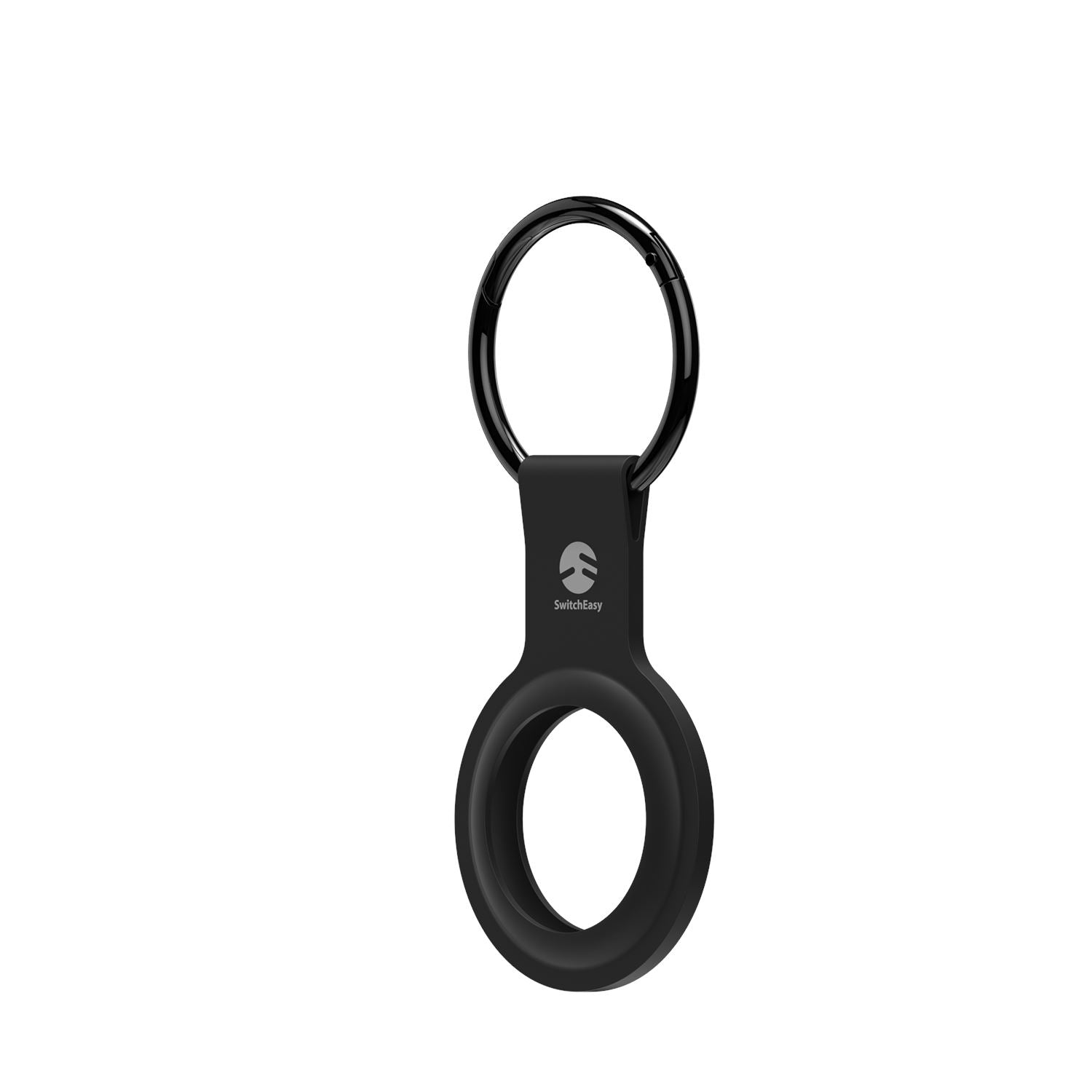 Switcheasy Skin Silicone Keyring For AirTag, Black Default Switcheasy 