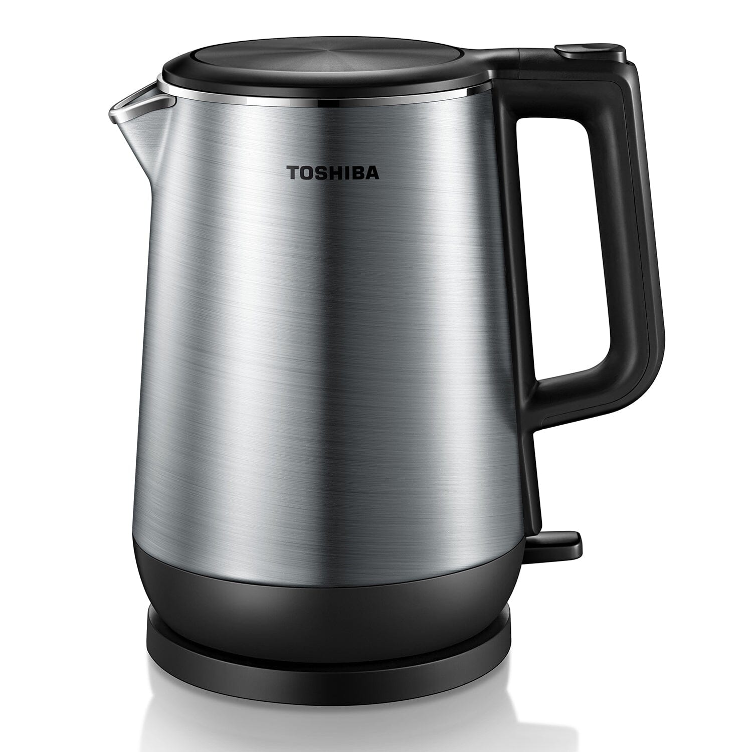 Toshiba 1.5L/1.7L Stainless Steel Double Wall Protection Fast Boilling Electric Jug Kettle Toshiba 1.7L Silver 