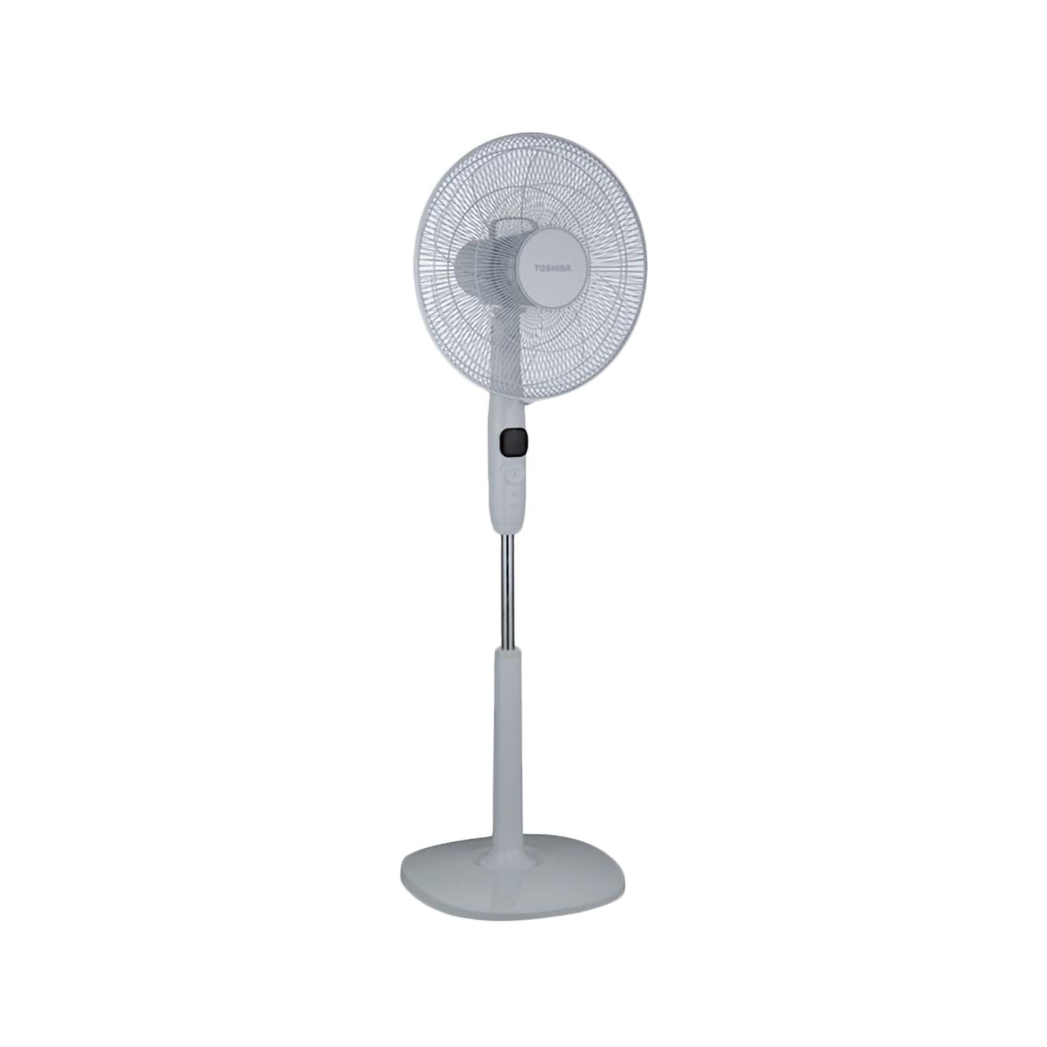 Toshiba 16" Stand Fan, Wide Angle Oscillation Blades DC Inverter Stand Fan with Infra Remote Control Toshiba 