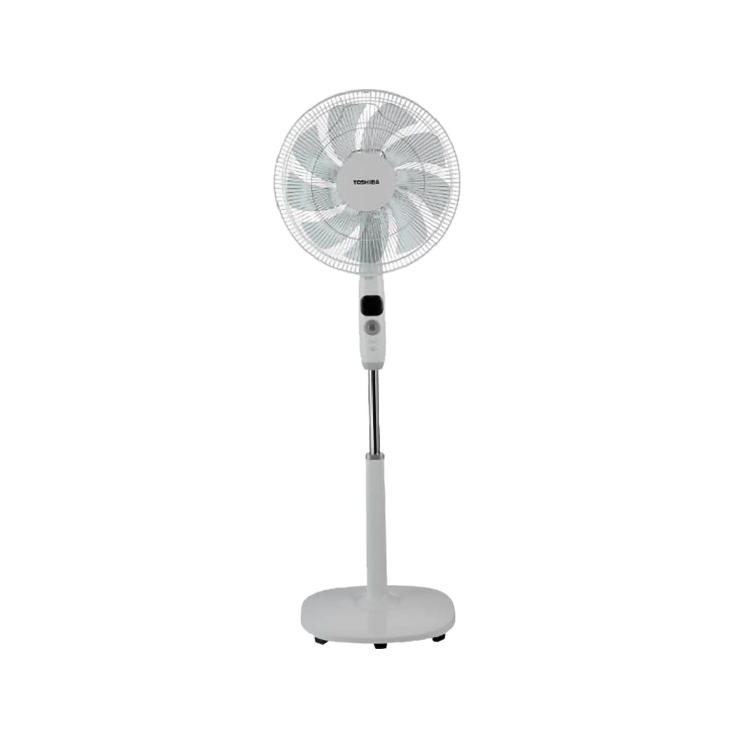 Toshiba 16" Stand Fan, Wide Angle Oscillation Blades DC Inverter Stand Fan with Infra Remote Control Toshiba 