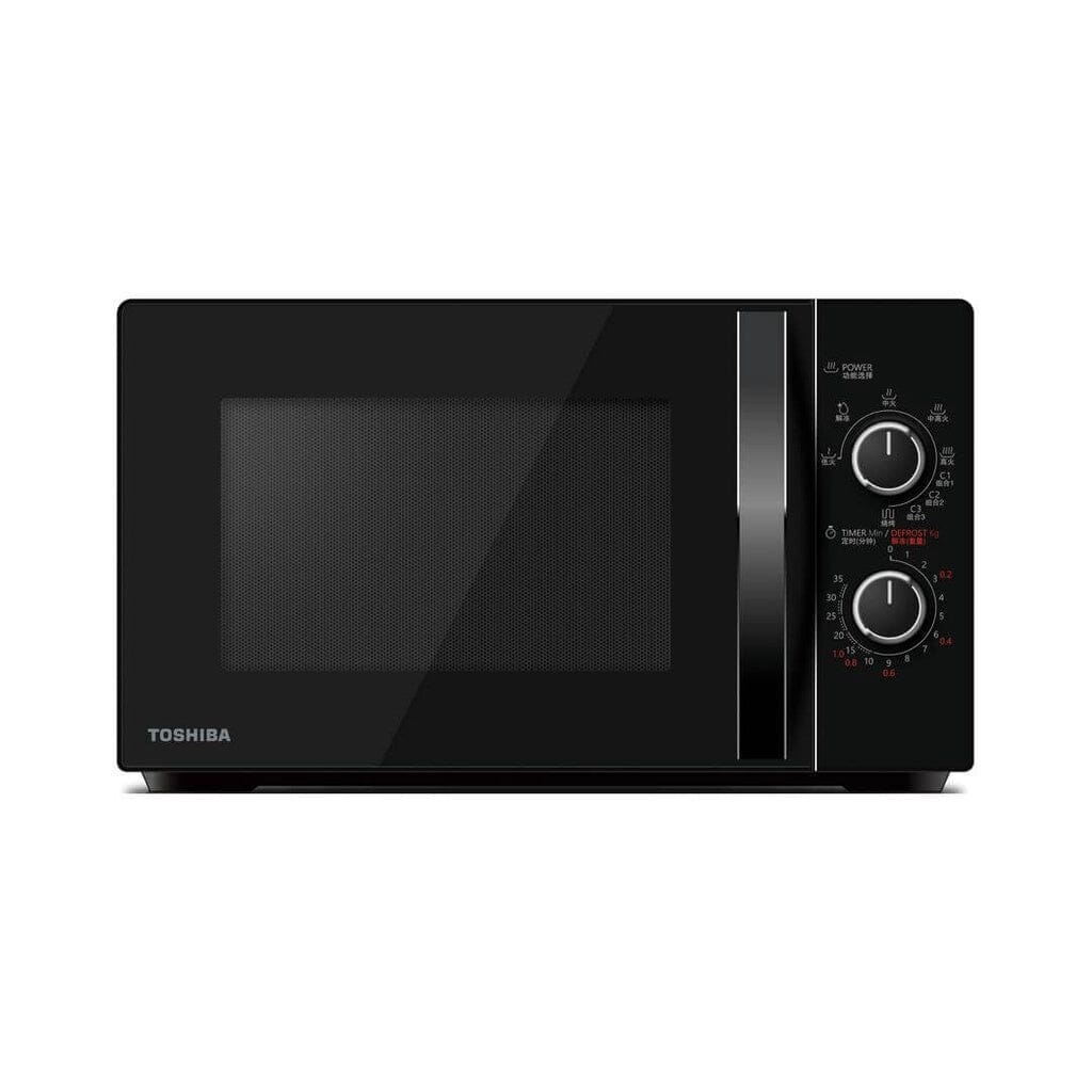 Toshiba 20L MWP-MG20P(BK) Microwave Oven + Grill Counter Top Oven Toshiba Black 