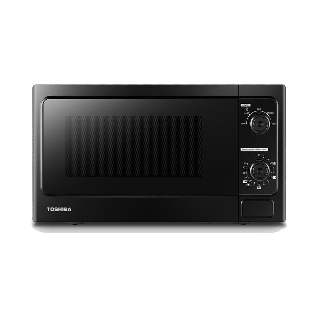 Toshiba 20L Solo Microwave Oven MM-MM20P(BK) Toshiba Black 