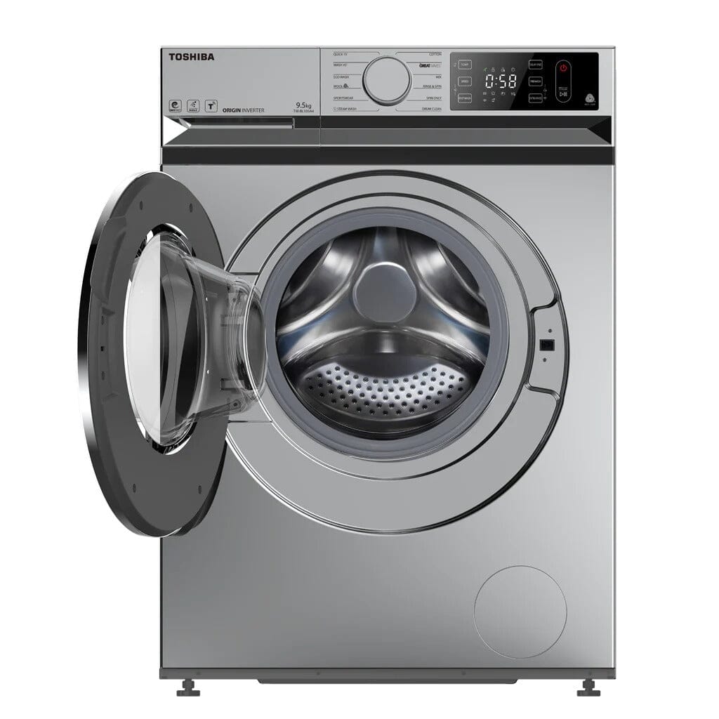Toshiba 8.5kg T11 TW-BL95A4S Dark Silver Front Load Washing Machine with Wi-Fi Control, Water Efficiency 4 Ticks Toshiba 