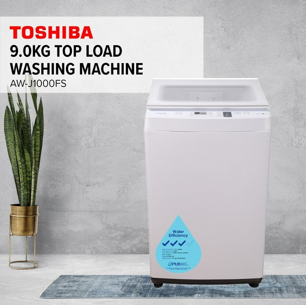 Toshiba 9kg AW-J1000FS Top Load Washer Toshiba 