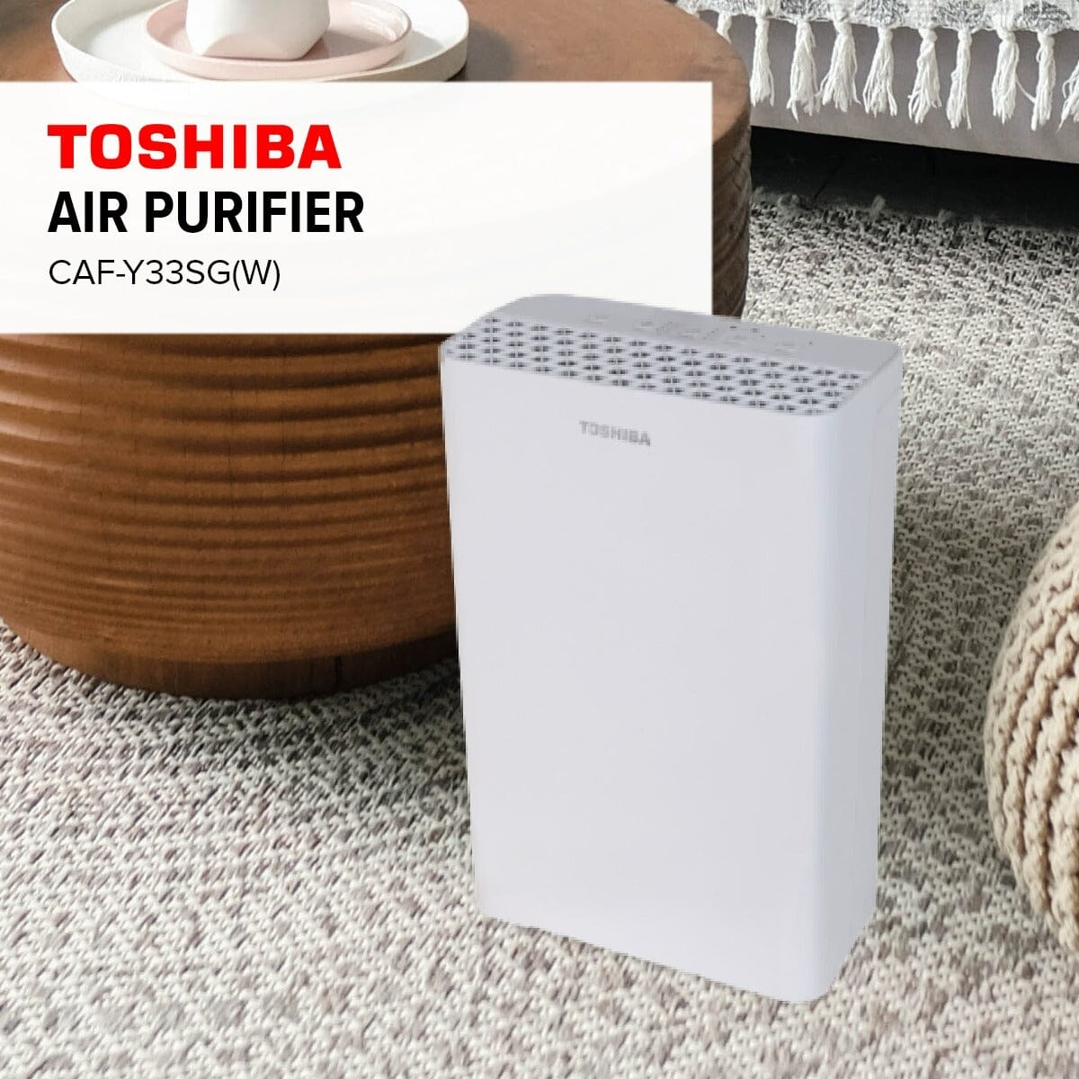 Toshiba Hepa Filter Air Purifier CAF-Y33SG(W) Toshiba 