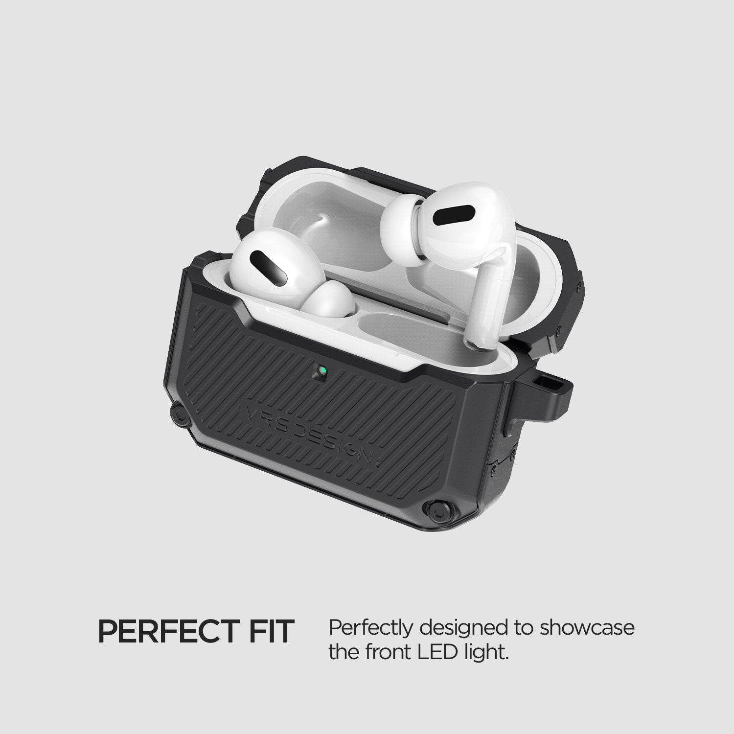 VRS Design Active Fit Case for Airpods Pro, Black Default VRS Design 