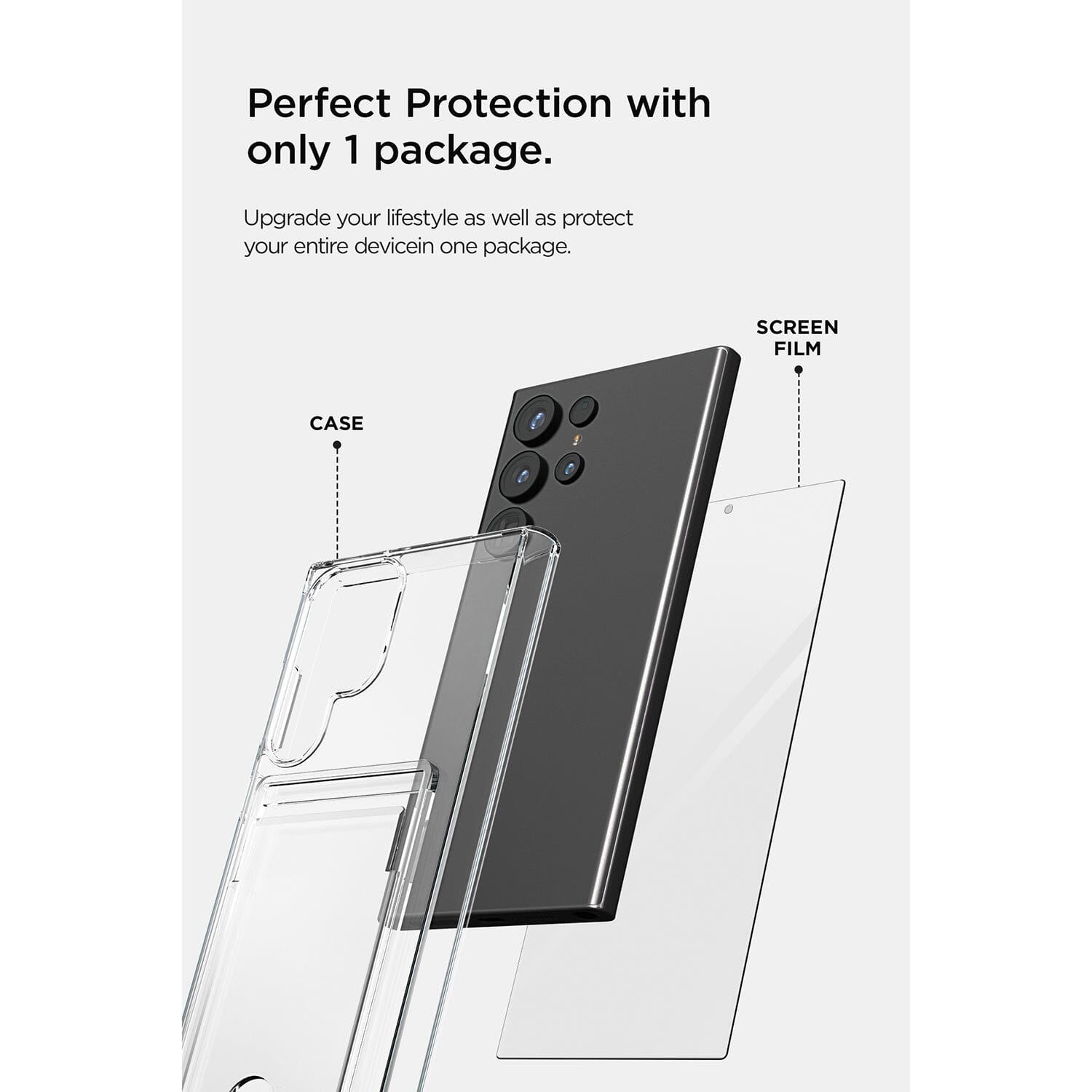 VRS Design Crystal Pickup Case For Samsung Galaxy S23 Ultra VRS Design 