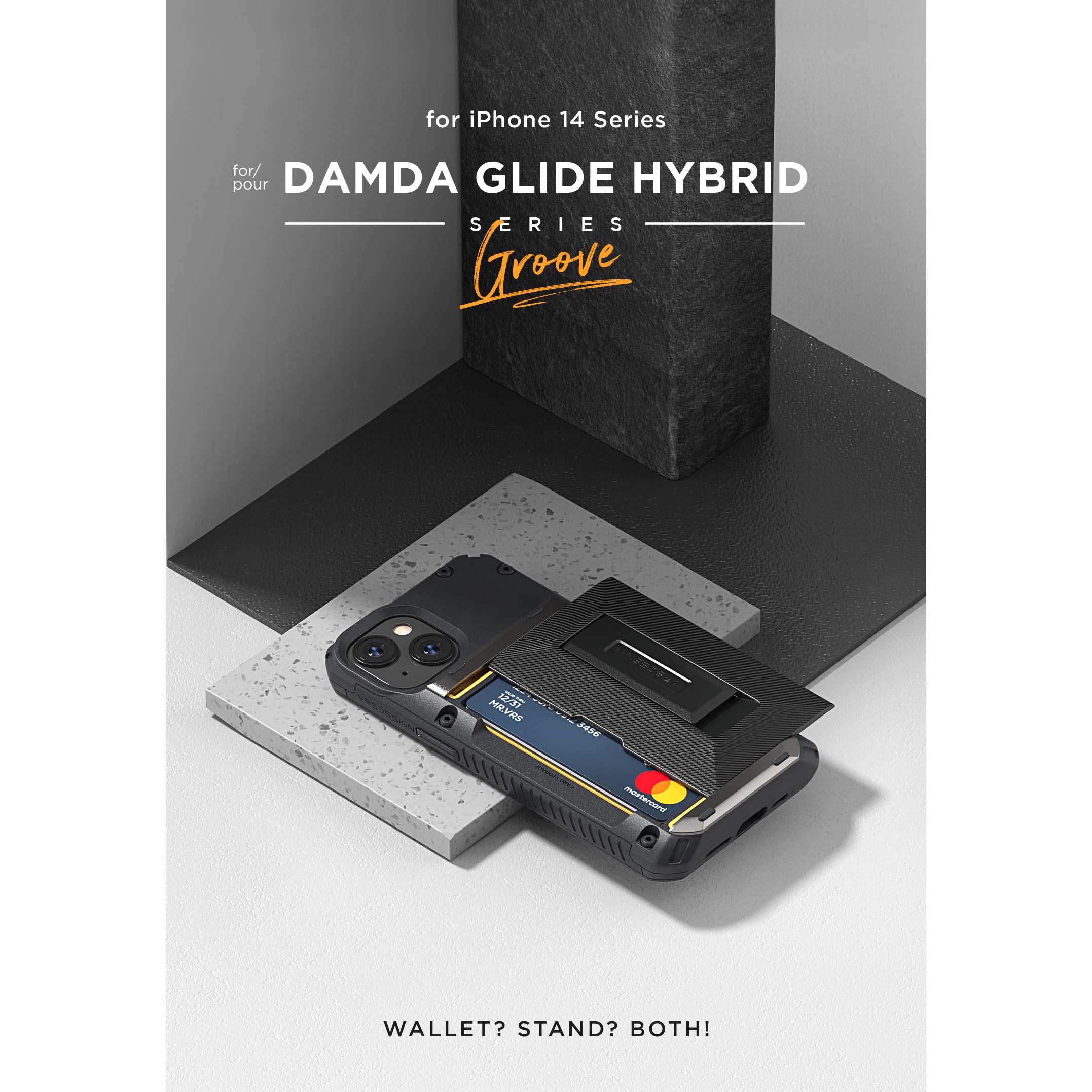 VRS Design Damda Glide Hybrid Case For iPhone 14 Series Mobile Phone Cases VRS Design 