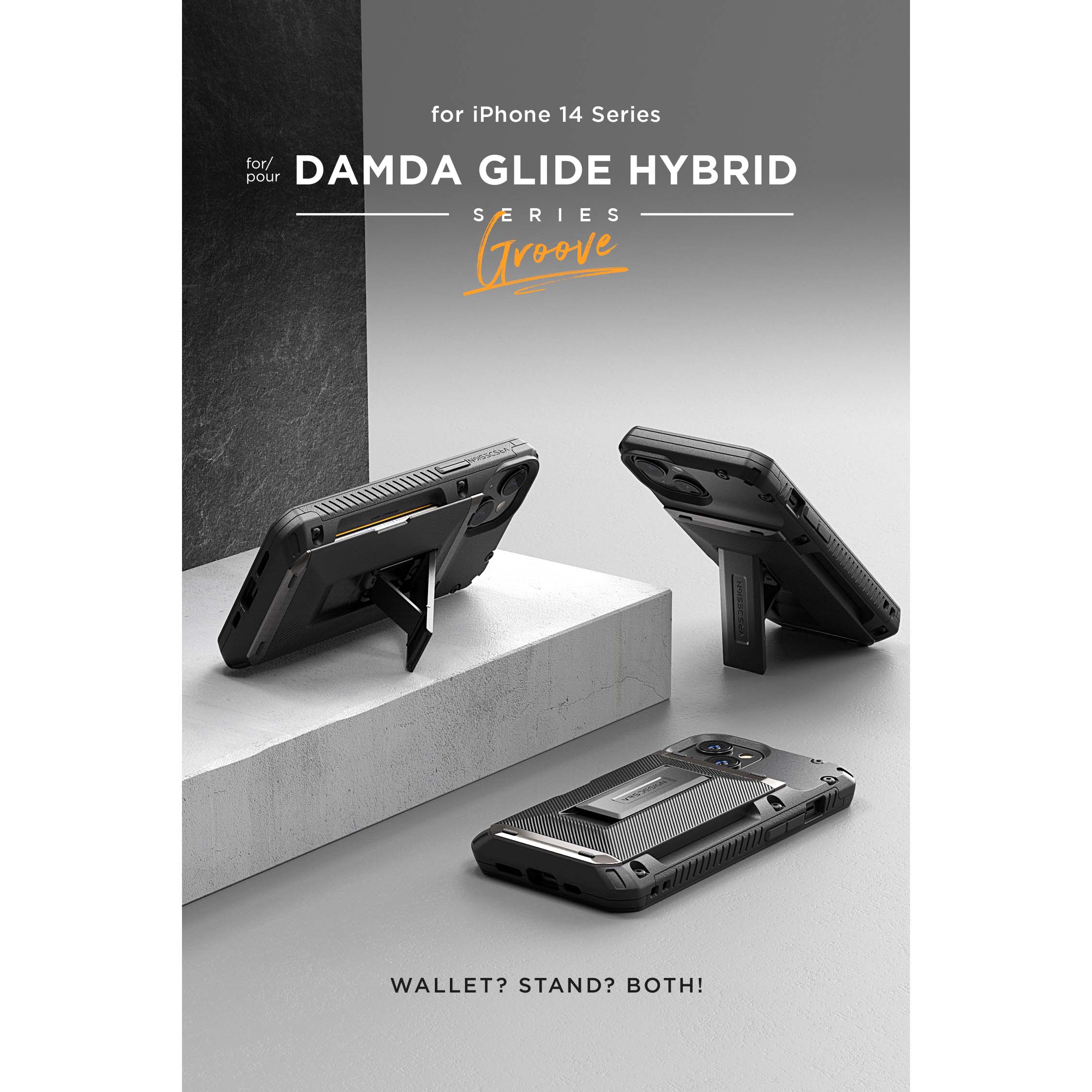 VRS Design Damda Glide Hybrid Case For iPhone 14 Series Mobile Phone Cases VRS Design 