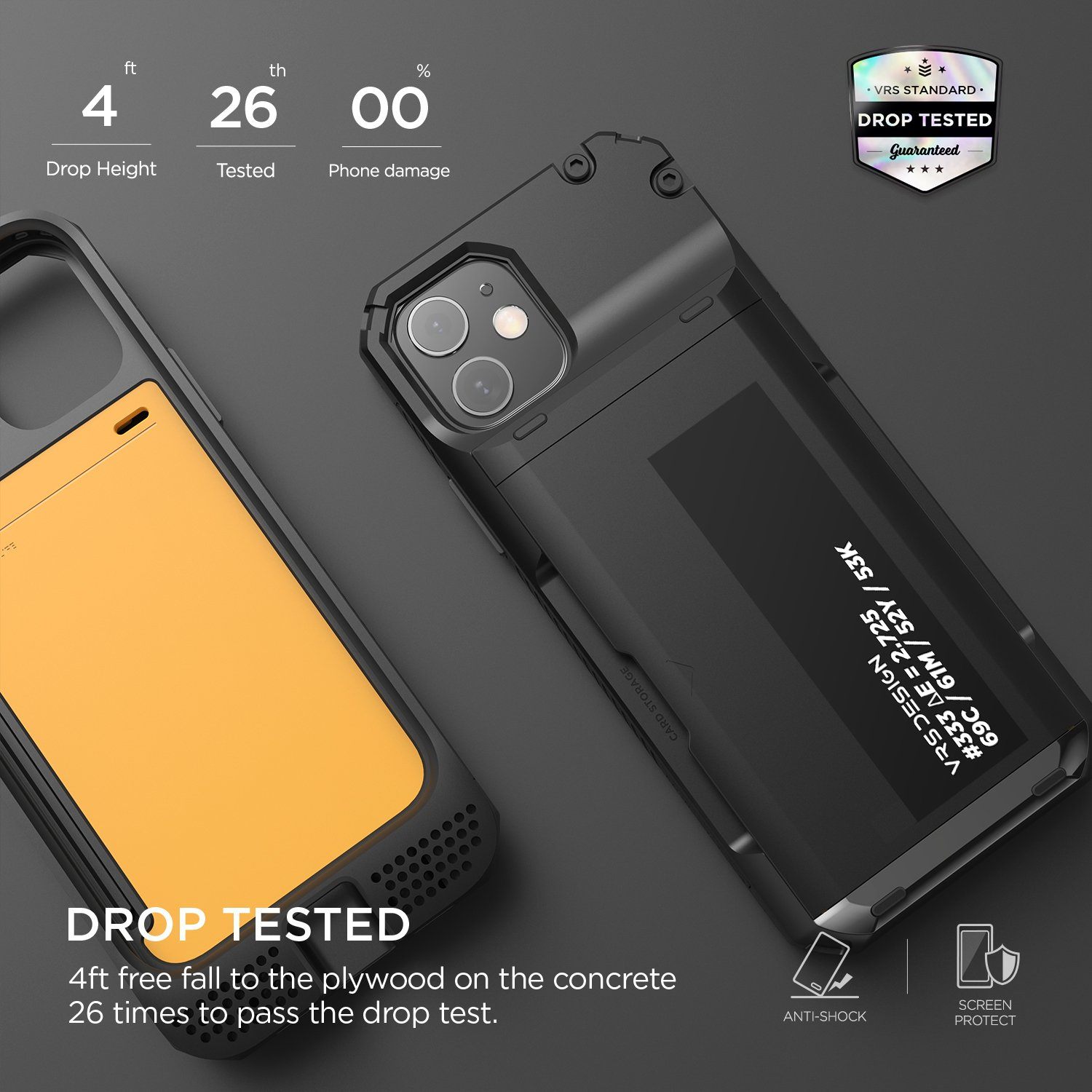 VRS Design Damda Glide Pro Case for iPhone 12 mini 5.4"(2020)