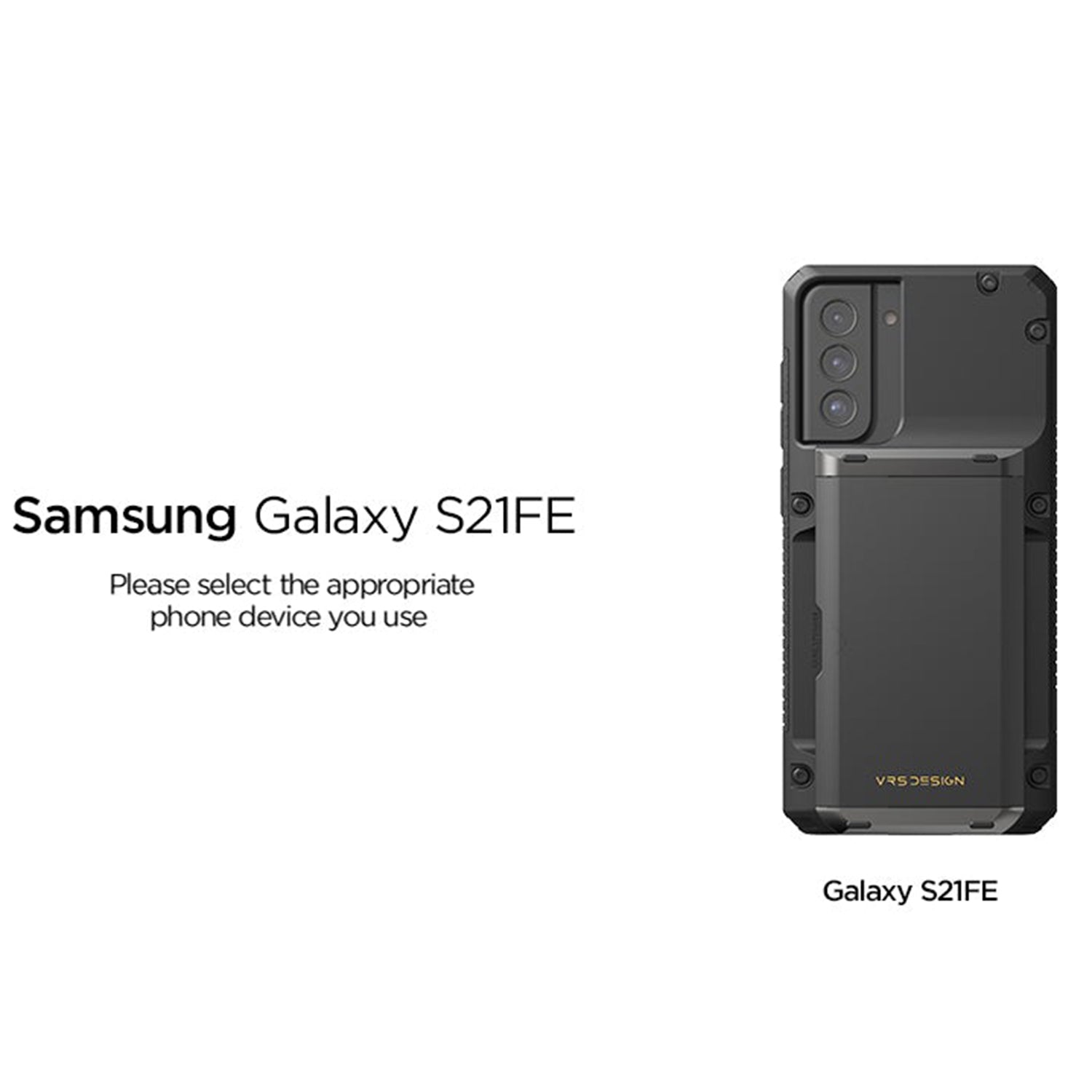 VRS Design Damda Glide Pro Case for Samsung Galaxy S21 FE Default ONE2WORLD 