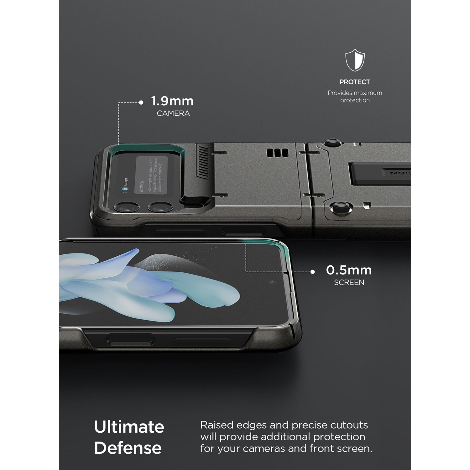 VRS Design QuickStand Active Case for Samsung Galaxy Z Flip 4 Samsung Case VRS Design 