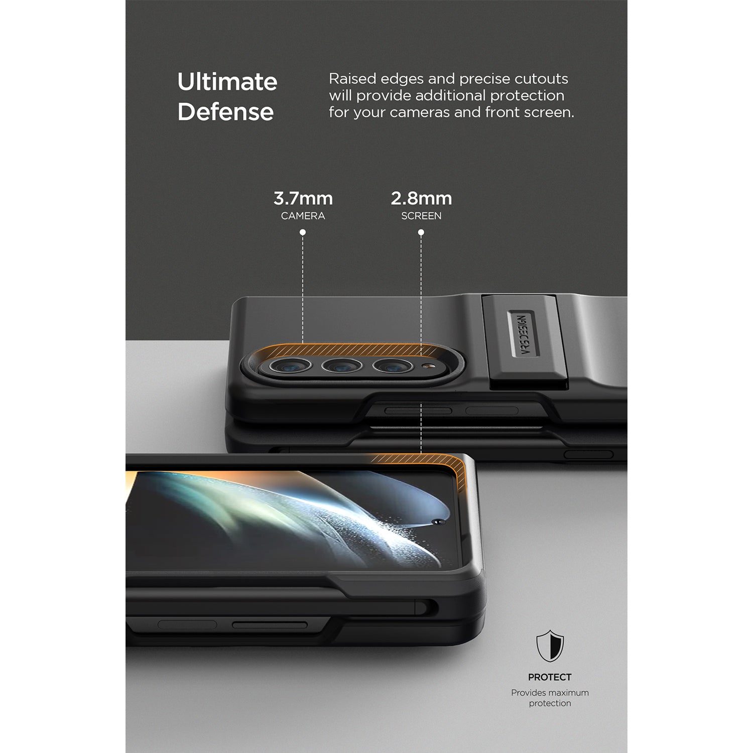VRS Design QuickStand Modern Pro Case for Samsung Galaxy Z Fold 4 Samsung Case VRS Design 