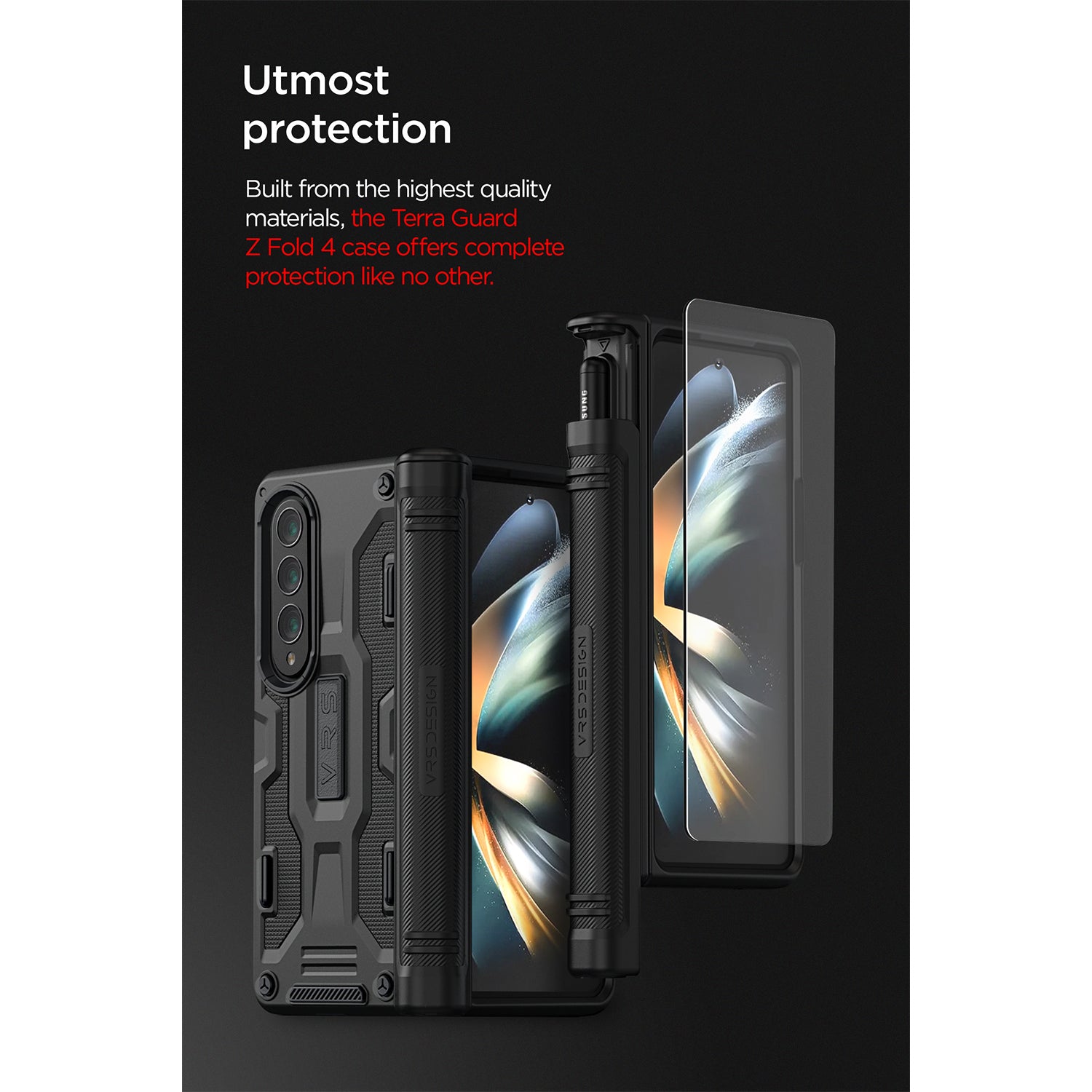 VRS Design Terra Guard Active S Case for Samsung Galaxy Z Fold 4 Samsung Case VRS Design 