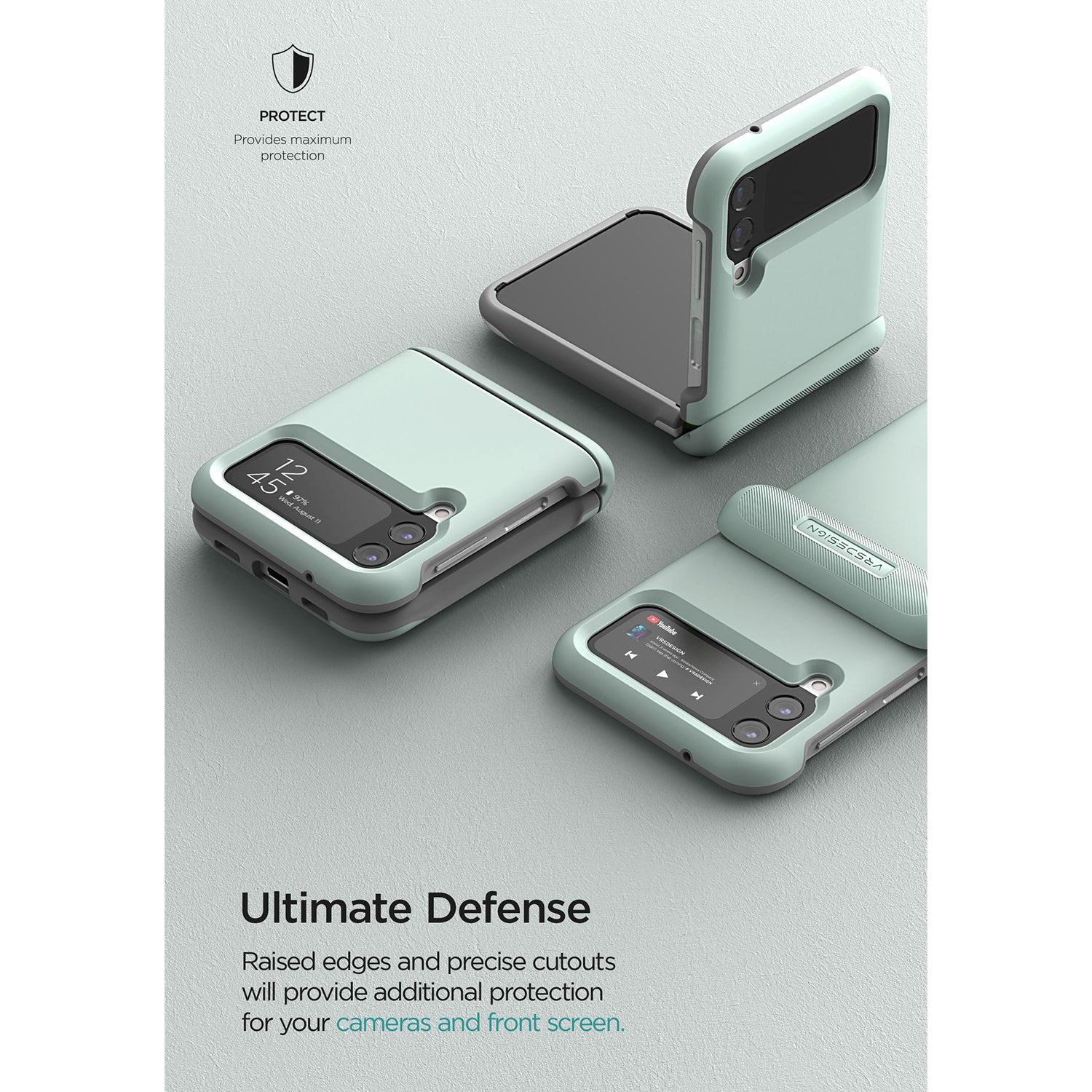 VRS Design Terra Guard Modern Case for Samsung Galaxy Z Flip 4 Samsung Case VRS Design 