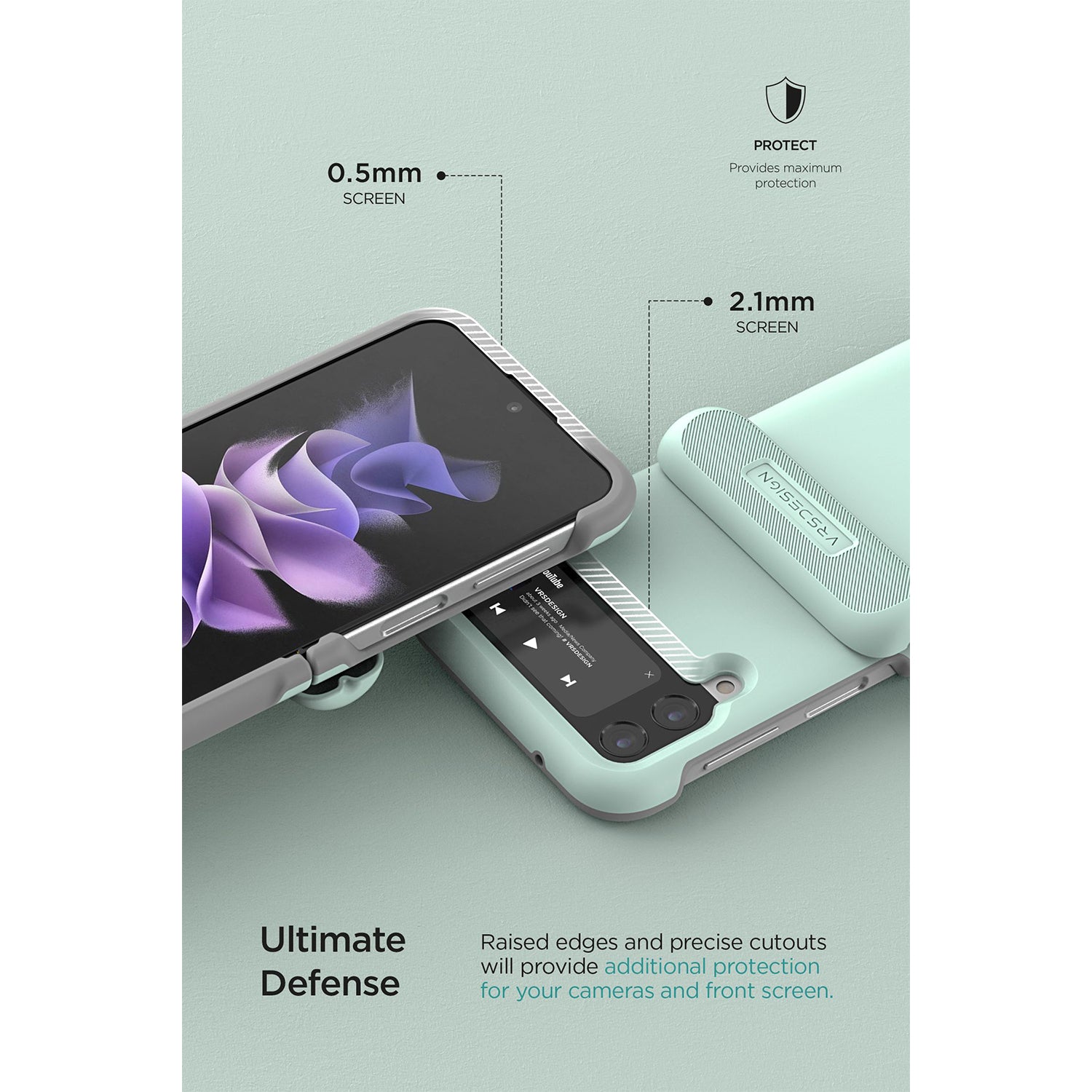 VRS Design Terra Guard Modern Case for Samsung Galaxy Z Flip 4 Samsung Case VRS Design 
