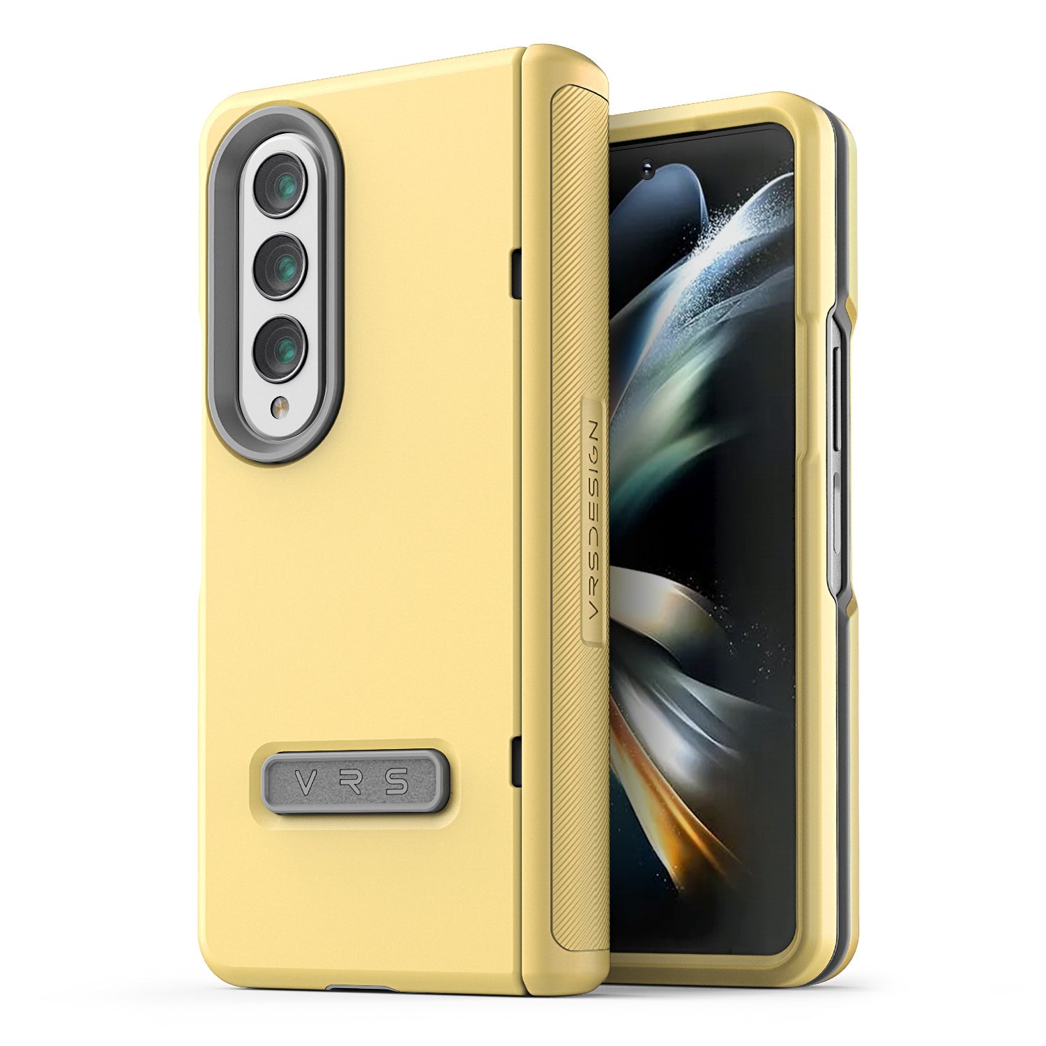 VRS Design Terra Guard Modern Case for Samsung Galaxy Z Fold 4 Samsung Case VRS Design Lemonade 