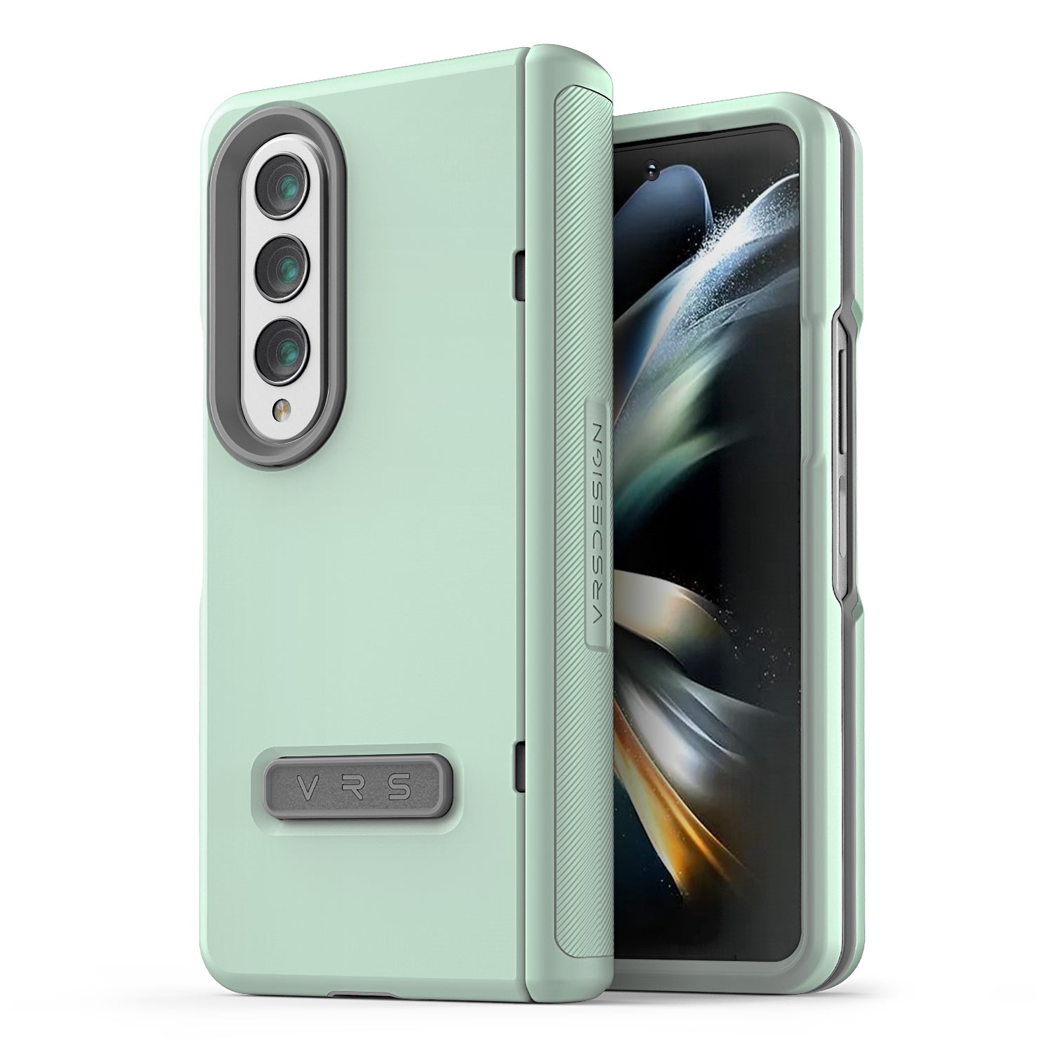 VRS Design Terra Guard Modern Case for Samsung Galaxy Z Fold 4 Samsung Case VRS Design Mint 