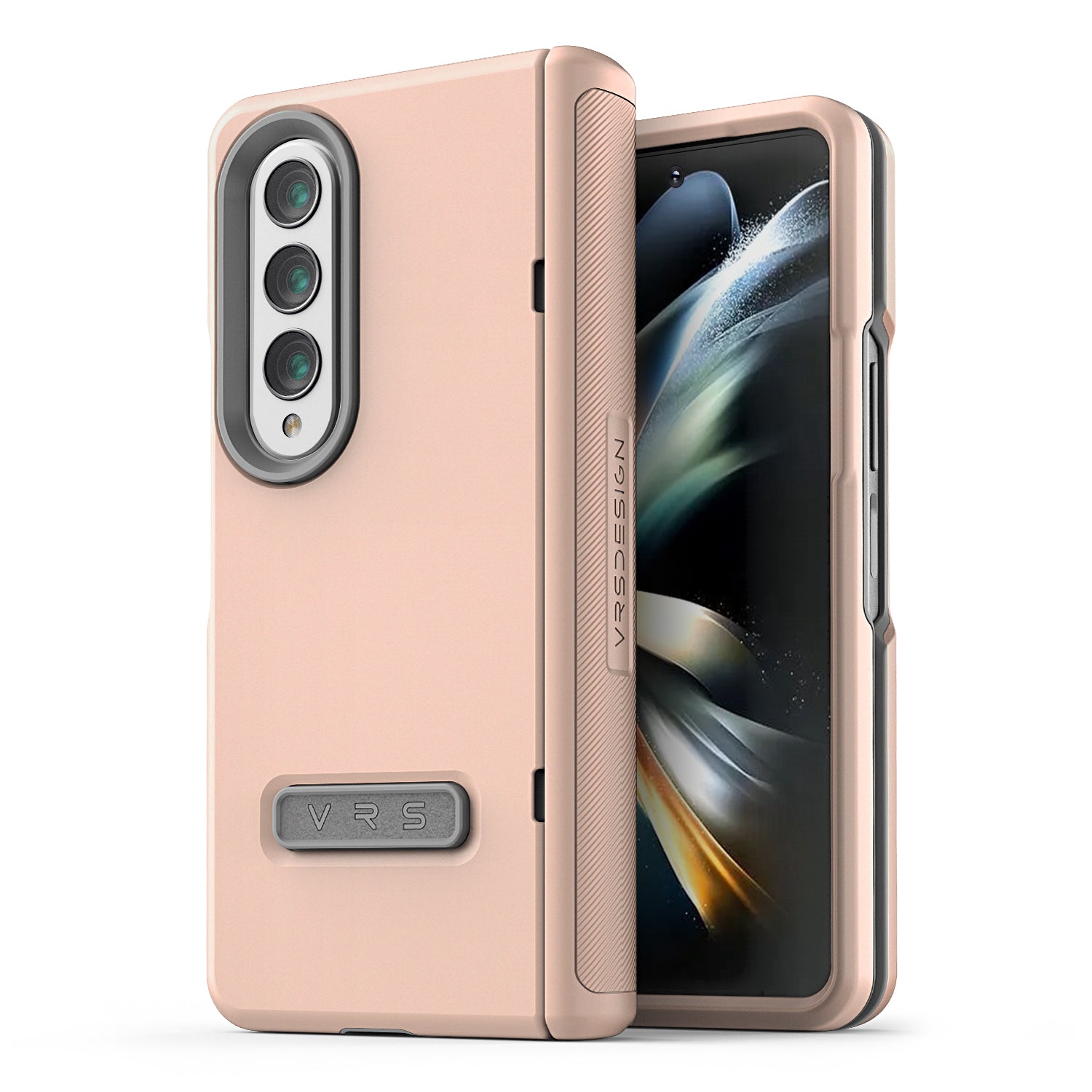 VRS Design Terra Guard Modern Case for Samsung Galaxy Z Fold 4 Samsung Case VRS Design Pink Sand 