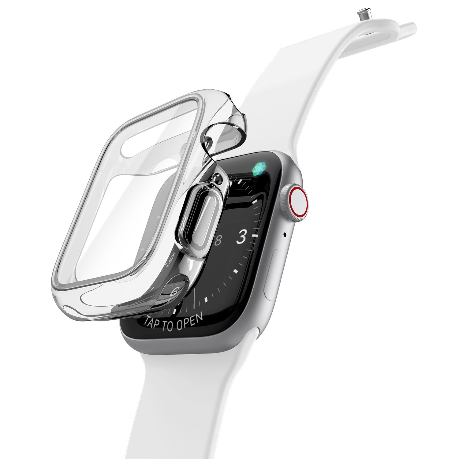 X-Doria Defense 360x Case for Apple Watch 41mm, Clear Apple Watch Case Xdoria 