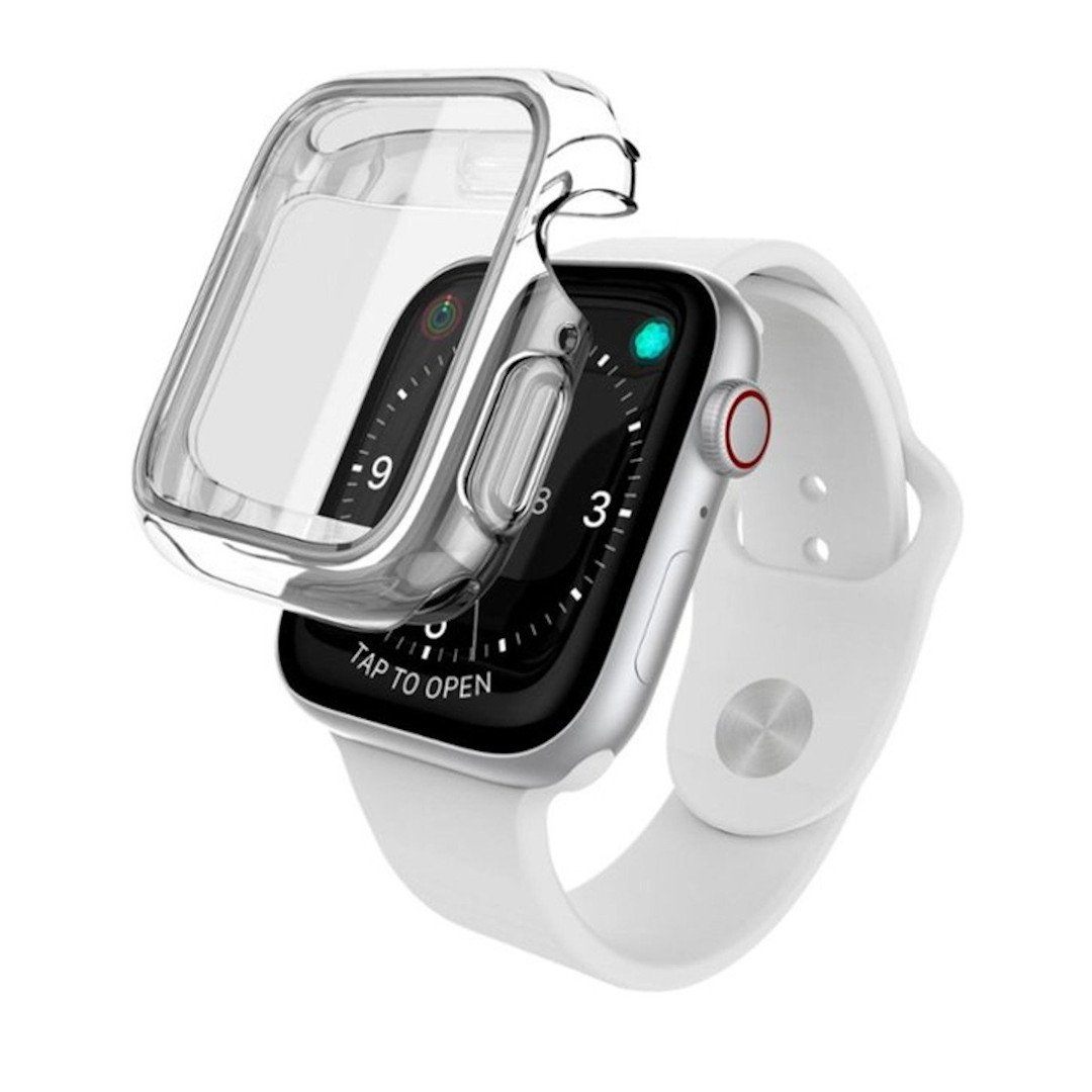 X-Doria Defense 360x Case for Apple Watch 44mm, Clear Apple Watch Case X-Doria Clear 