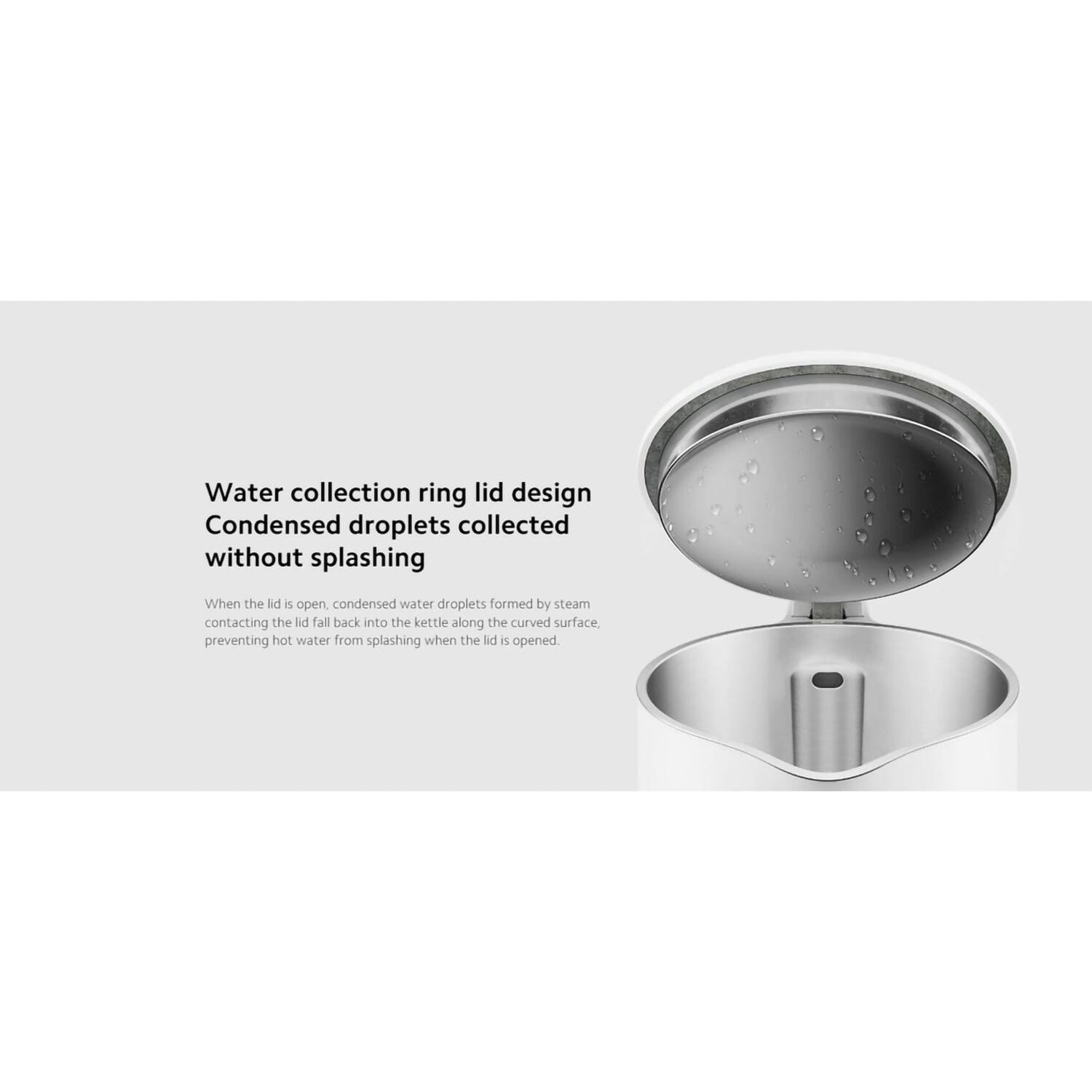 Xiaomi Mi Electric Kettle 2 Upgraded 1.7L high capacity up to 8 cups | 1800W , 304 stainless steel [Local Official Warranty] Xiaomi 